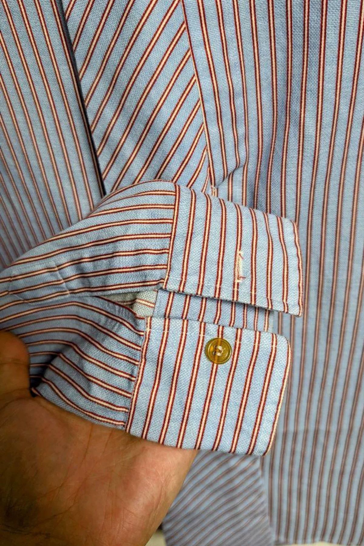 Vivienne Westwood Vivienne Westwood Striped Shirt for Men Size US L / EU 52-54 / 3 - 3 Thumbnail