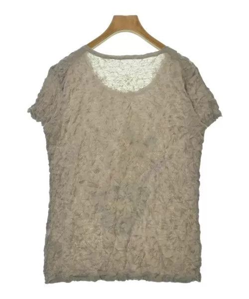 Issey Miyake Beige Short Sleeve T-Shirt