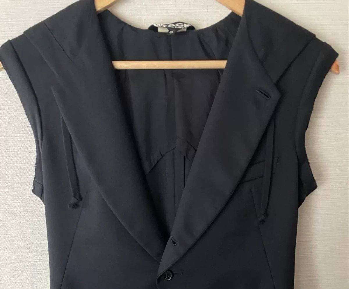 Comme des Garcons Black Comme des Garçons Sleeveless Jacket Size S / US 4 / IT 40 - 3 Thumbnail