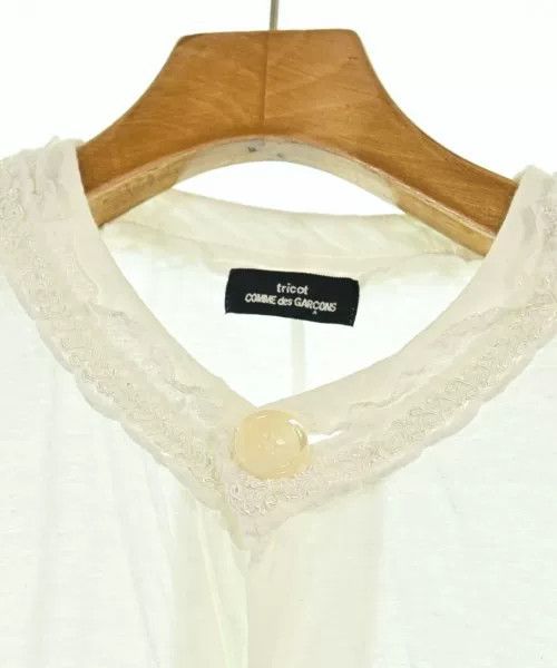 Comme des Garcons Tricot Comme des Garcons White T-shirt Size M / US 6-8 / IT 42-44 - 2 Thumbnail