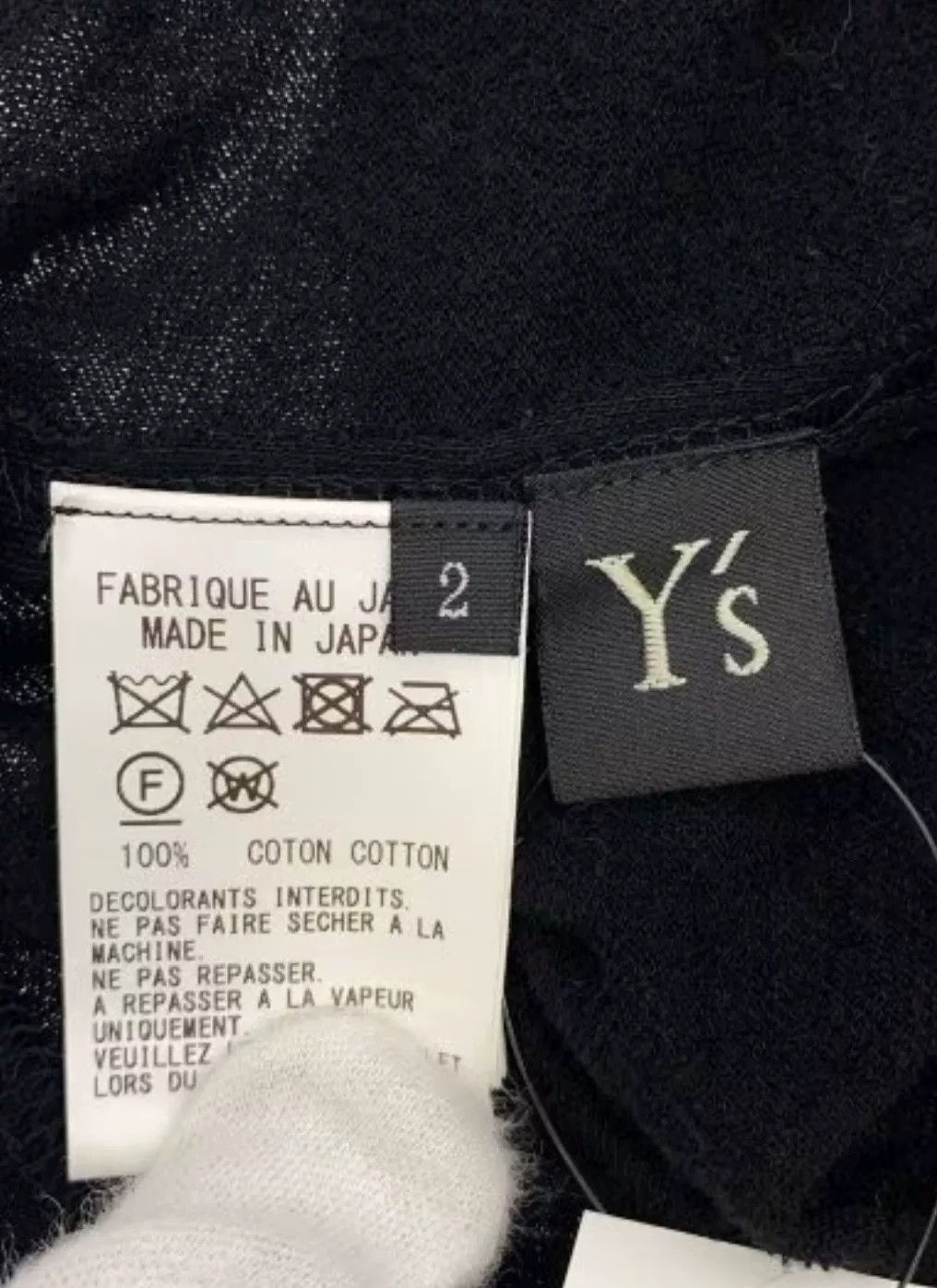 Yohji Yamamoto Y's Yohji Yamamoto Lightweight Wool Sweater Size M / US 6-8 / IT 42-44 - 4 Thumbnail