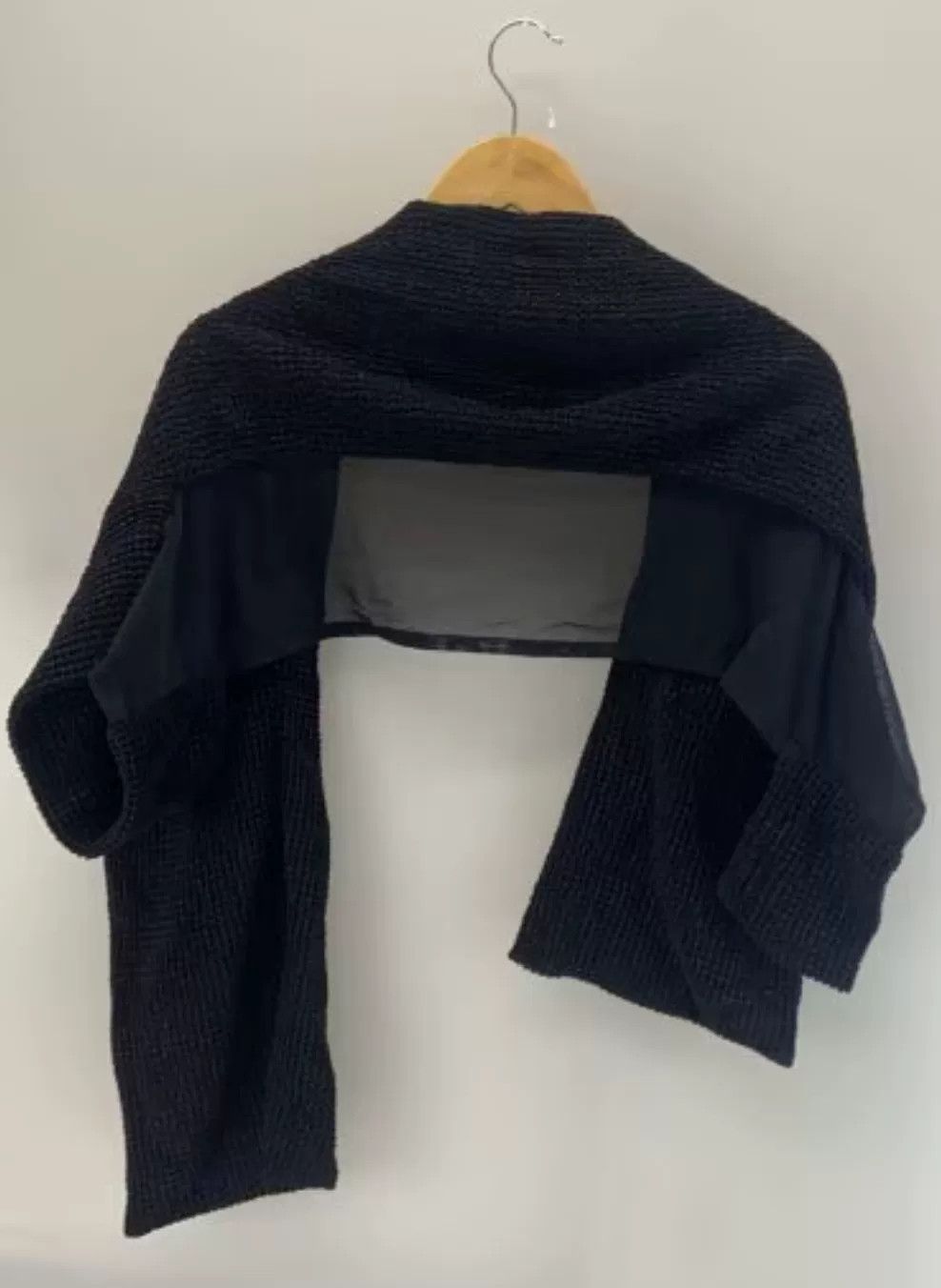 Yohji Yamamoto Yohji Yamamoto Noir Lightweight Wool Sweater Size M / US 6-8 / IT 42-44 - 2 Thumbnail