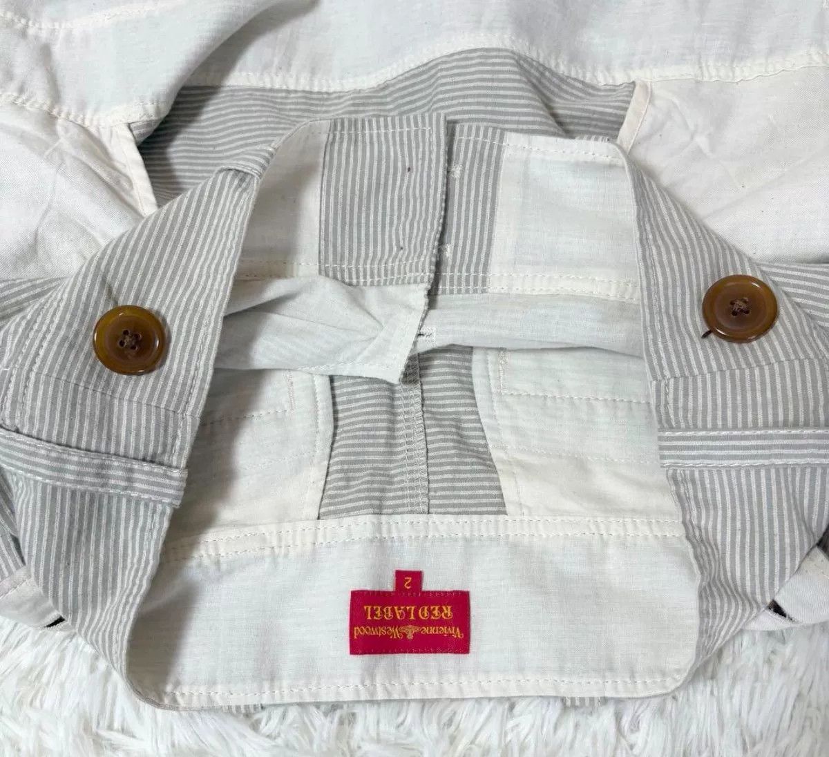 Vivienne Westwood Vivienne Westwood Striped Salopette Overall Size 25" / US 0 / IT 36 - 6 Thumbnail