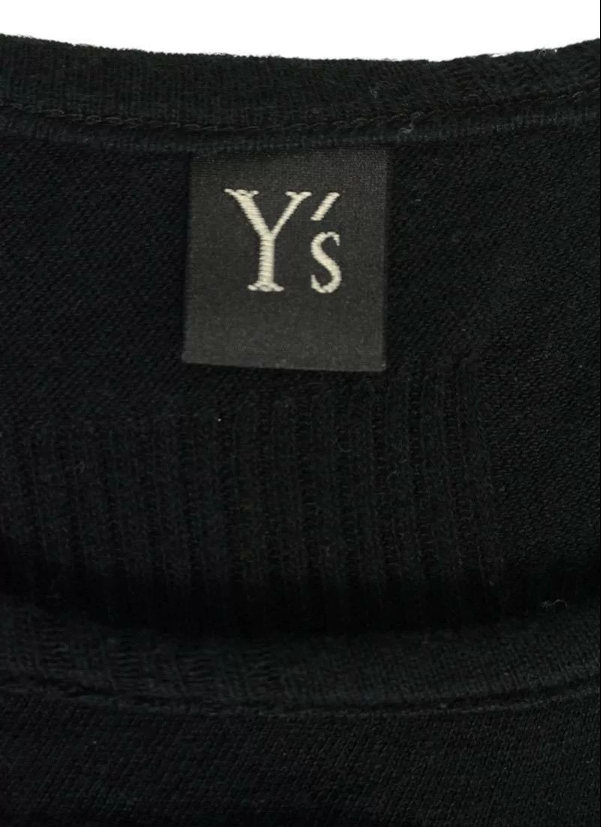 Yohji Yamamoto Yohji Yamamoto Asymmetrical Long Sleeve Knit Top Size US M / EU 48-50 / 2 - 3 Thumbnail