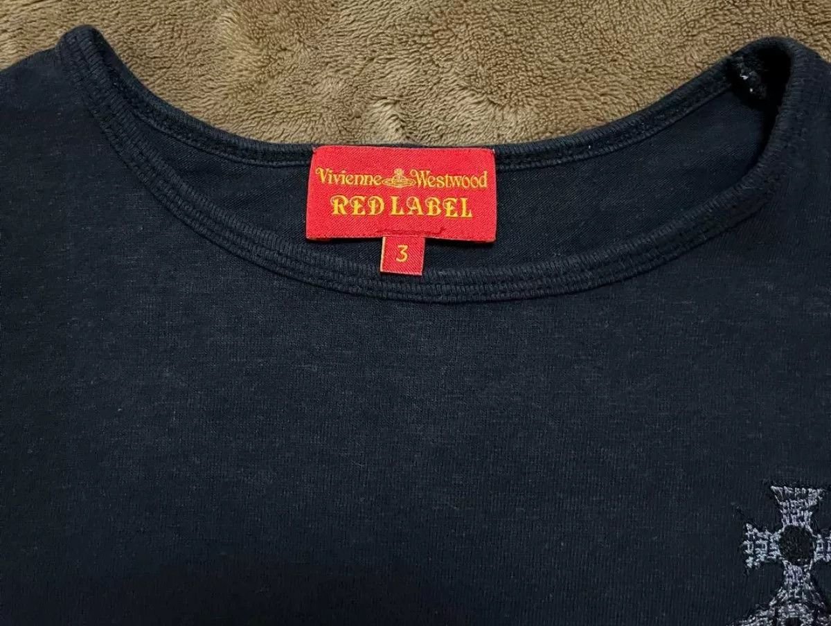 Vivienne Westwood Vivienne Westwood RED LABEL Short Sleeve Top Size L / US 10 / IT 46 - 4 Thumbnail