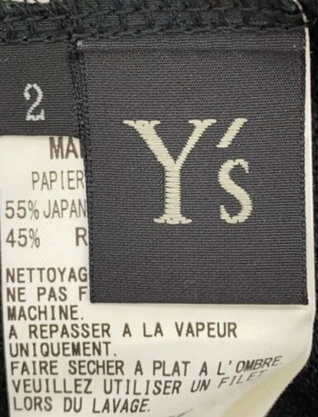 Yohji Yamamoto Lightweight Long Wool Top by Y's Size US M / EU 48-50 / 2 - 5 Thumbnail