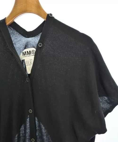 MM6 Black Short Sleeve Button-Up Top Size S / US 4 / IT 40 - 3 Thumbnail