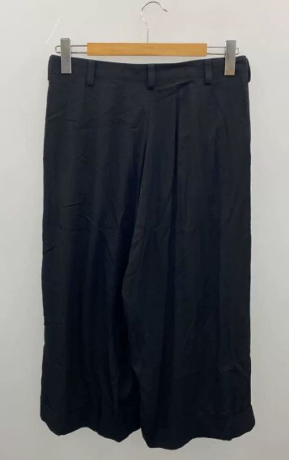 Yohji Yamamoto Y's Yohji Yamamoto Black Buttoned Shorts Size US 28 / EU 44 - 2 Thumbnail