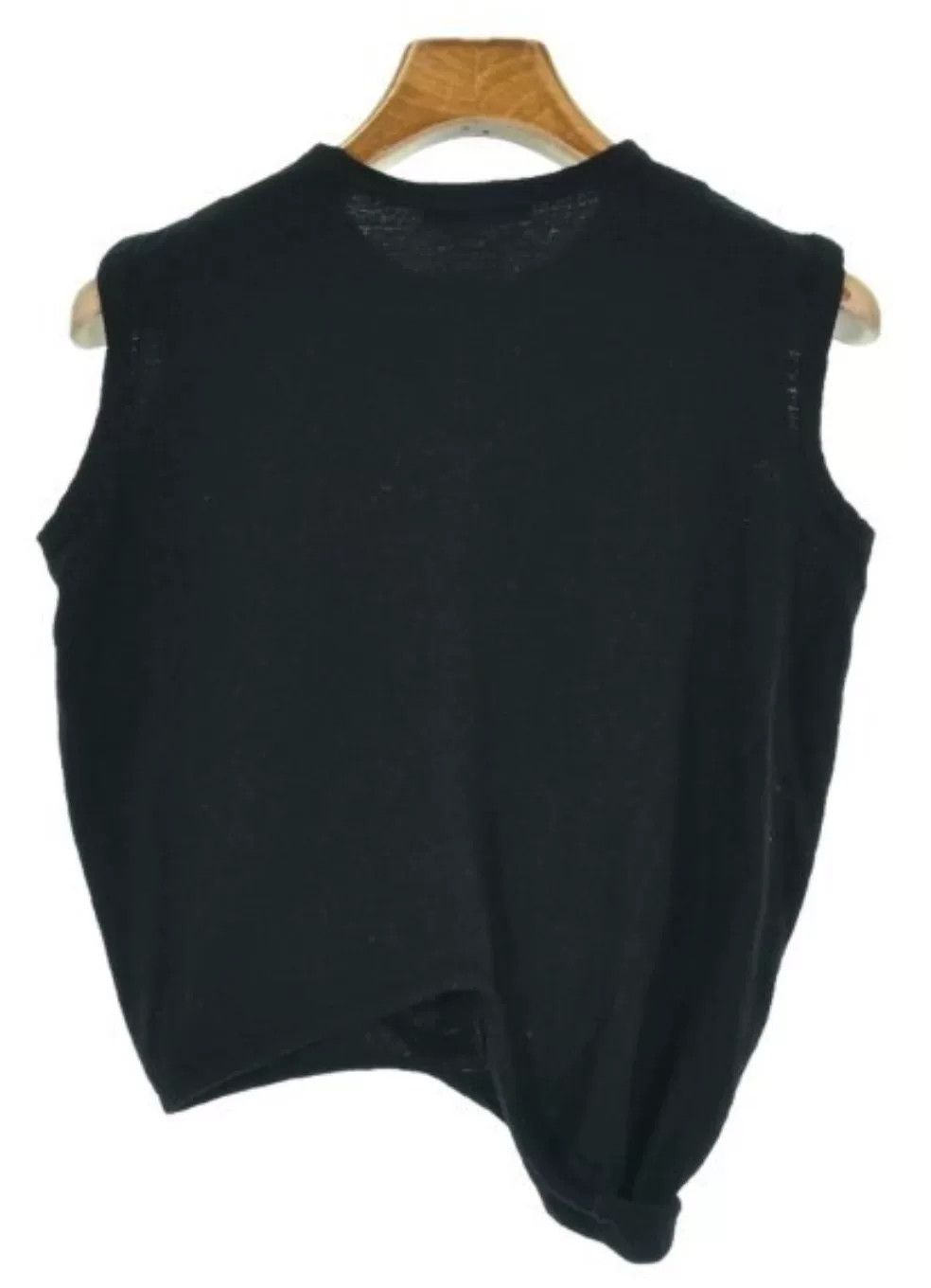 Comme des Garcons Black Sleeveless Top by COMME des GARCONS Size M / US 6-8 / IT 42-44 - 2 Thumbnail