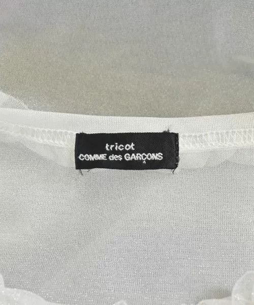 Comme des Garcons Tricot Comme des Garçons White T-Shirt Size S / US 4 / IT 40 - 6 Thumbnail