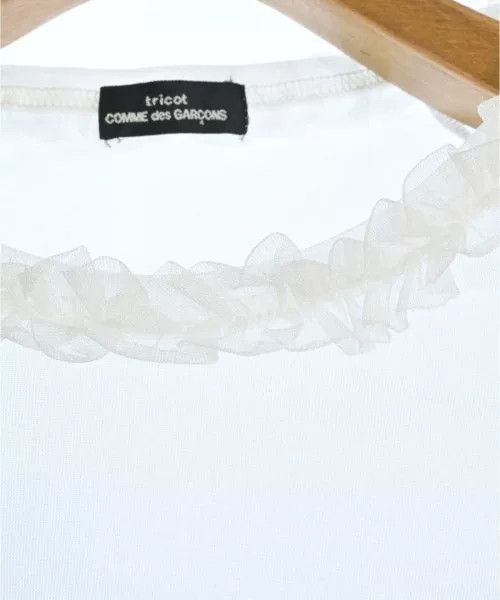 Comme des Garcons Tricot Comme des Garçons White T-Shirt Size S / US 4 / IT 40 - 3 Thumbnail