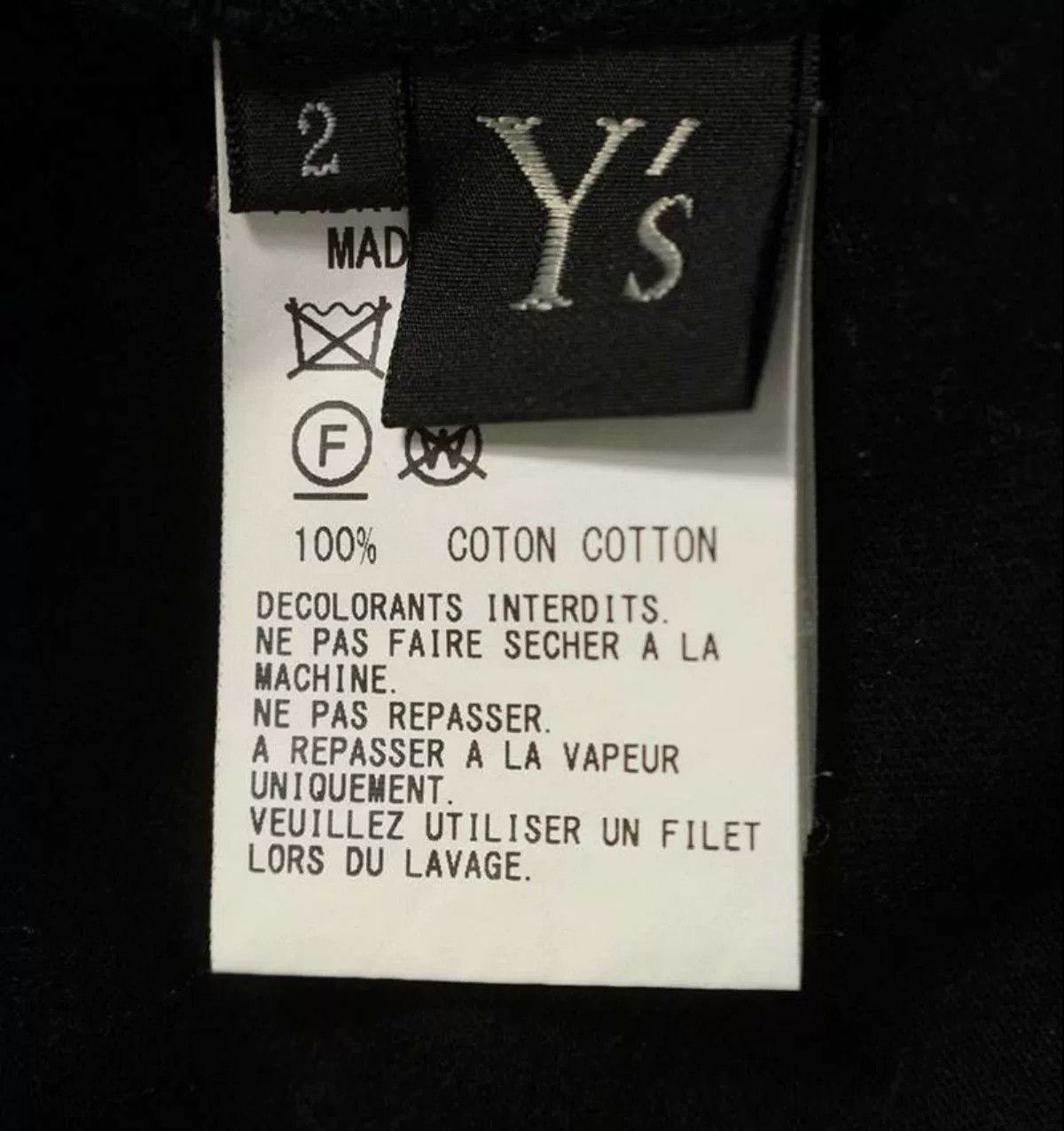 Yohji Yamamoto Y's Yohji Yamamoto Black Knit Sweater Size US M / EU 48-50 / 2 - 3 Thumbnail