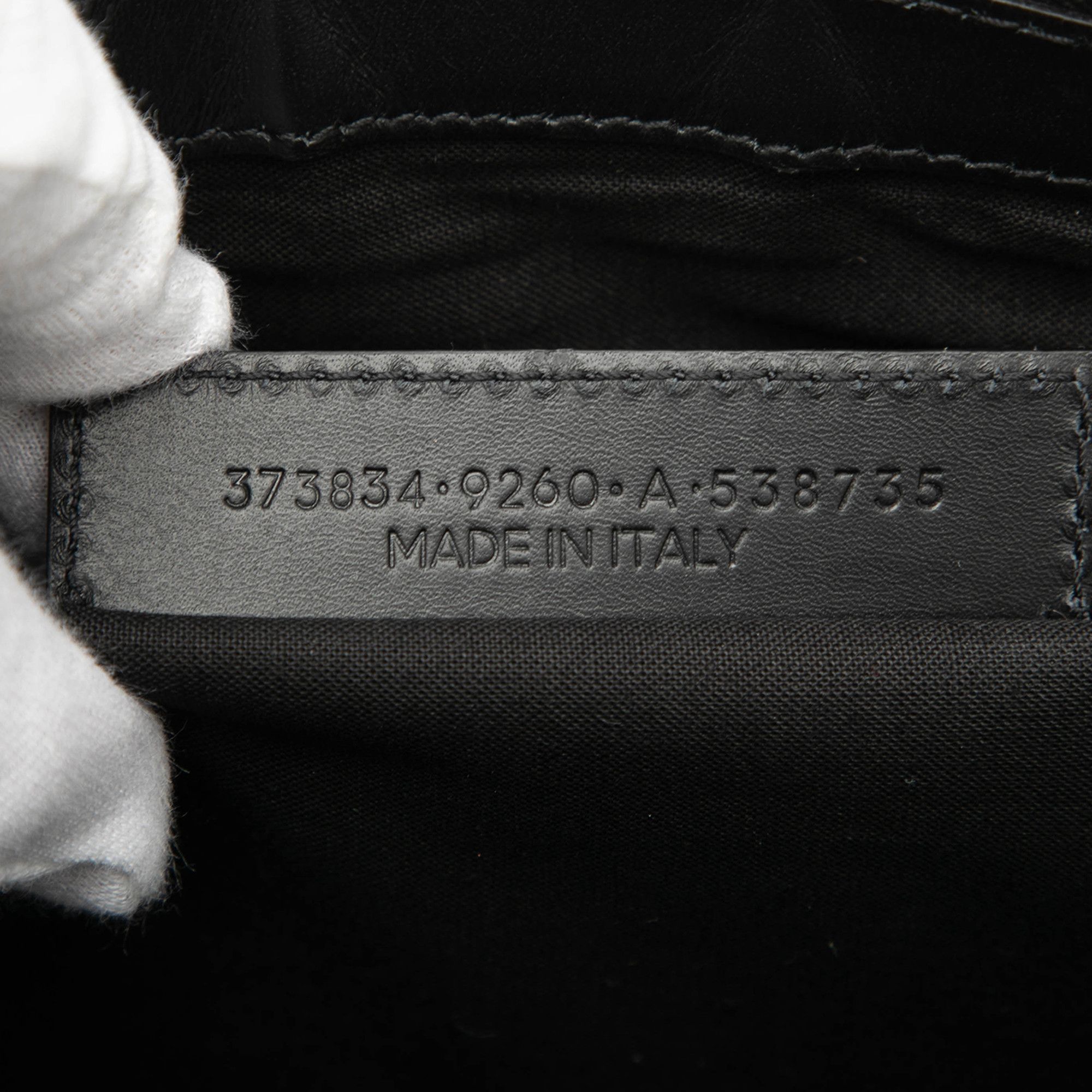 Balenciaga Balenciaga M Canvas Navy Clip Clutch Size ONE SIZE - 6 Thumbnail