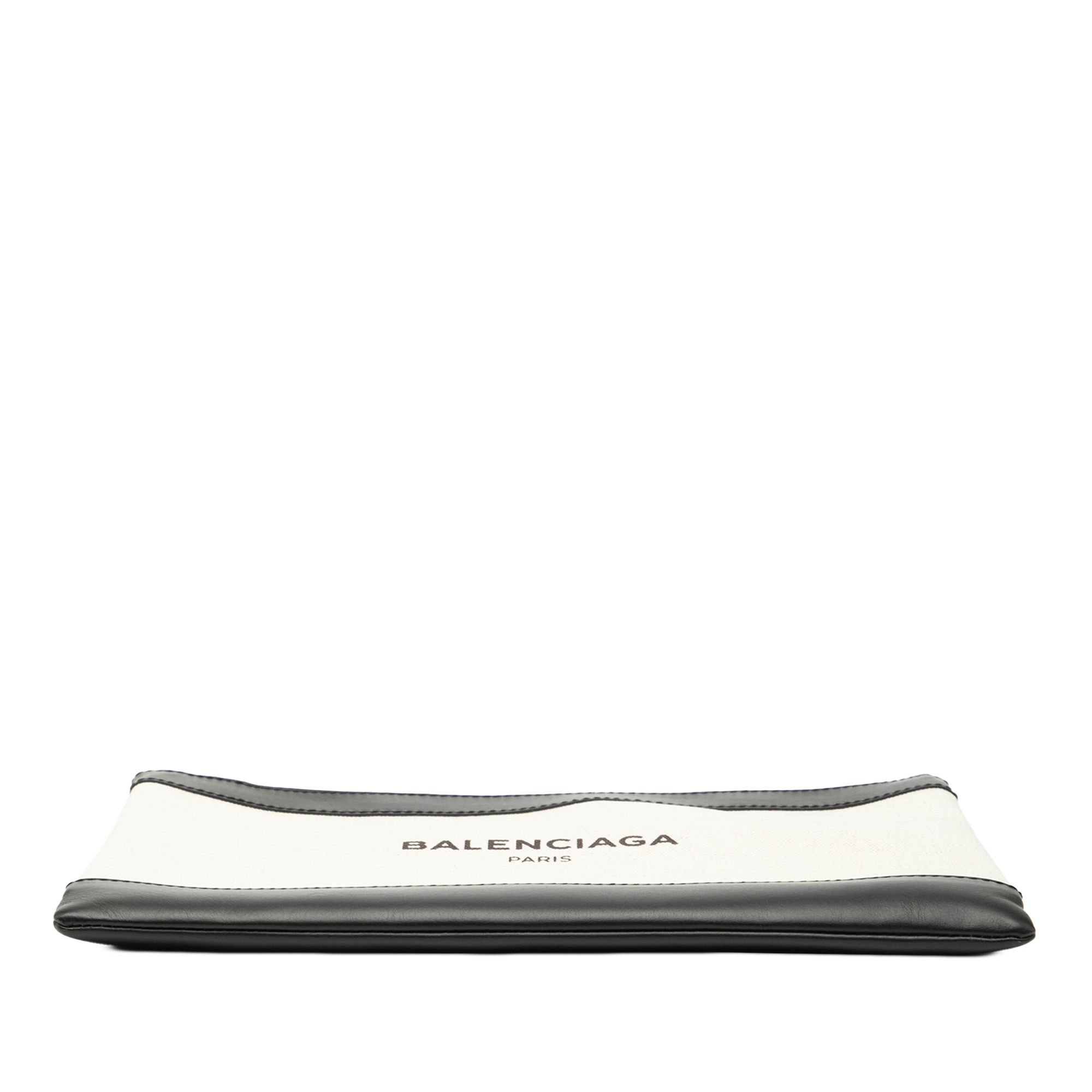 Balenciaga Balenciaga M Canvas Navy Clip Clutch Size ONE SIZE - 3 Thumbnail
