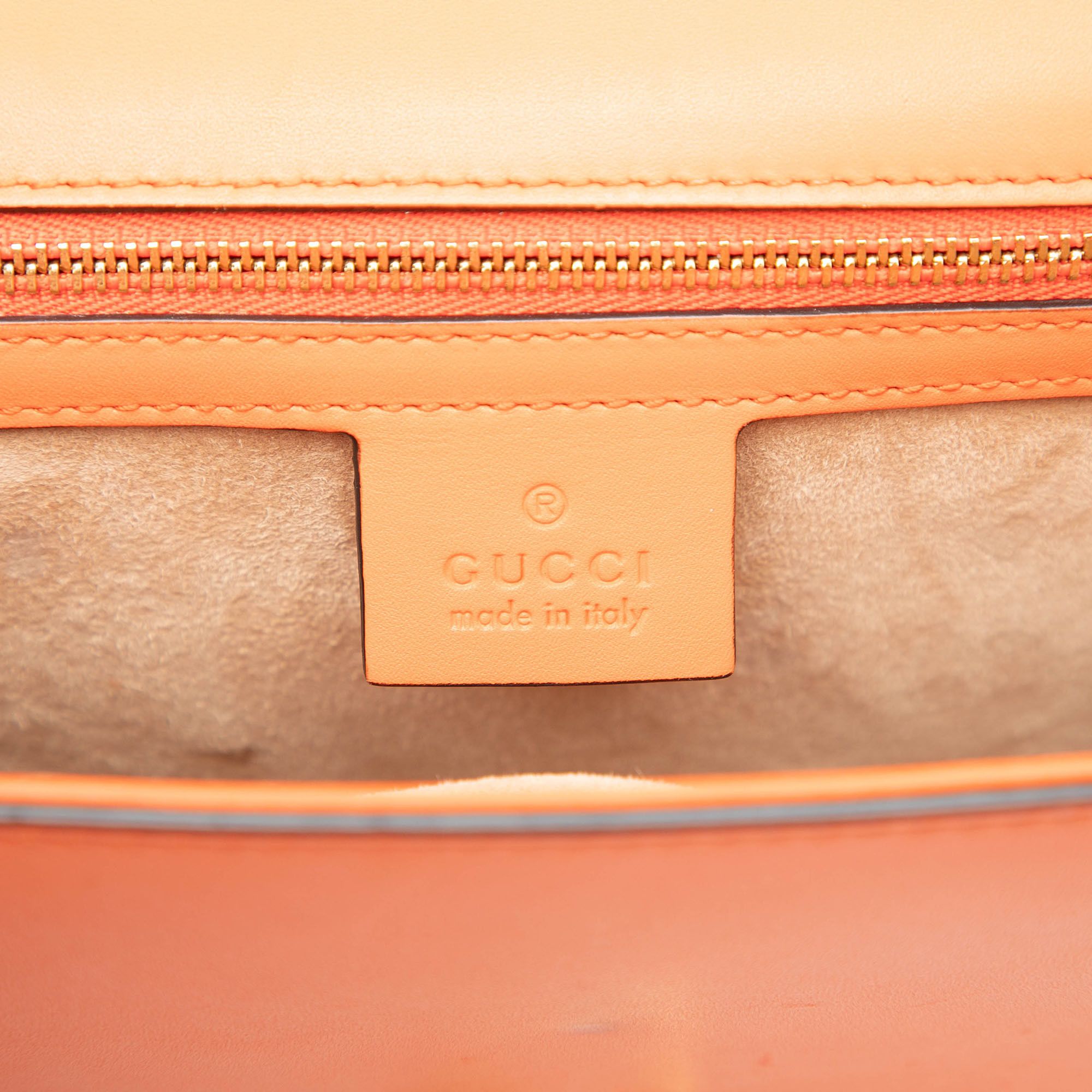 Gucci Gucci Small Leather Sylvie Web Satchel Size ONE SIZE - 5 Thumbnail