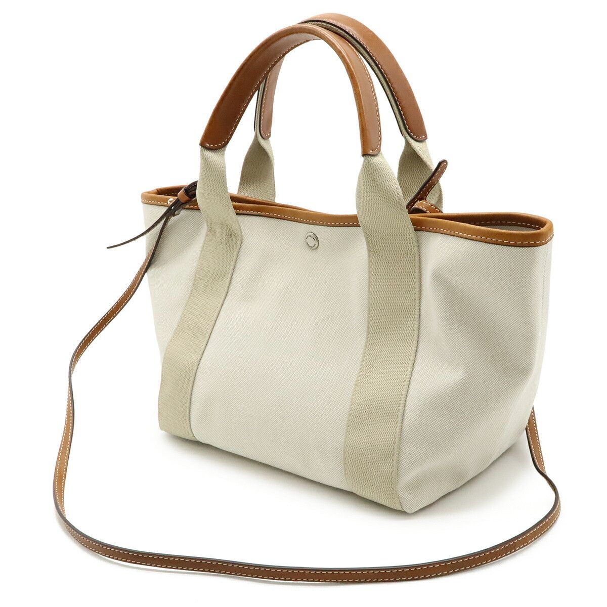 Balenciaga Balenciaga Balenciaga Biarritz Canvas 2way Bag Textile Shoulder Bag DUTY FREE for USA Size ONE SIZE - 2 Thumbnail