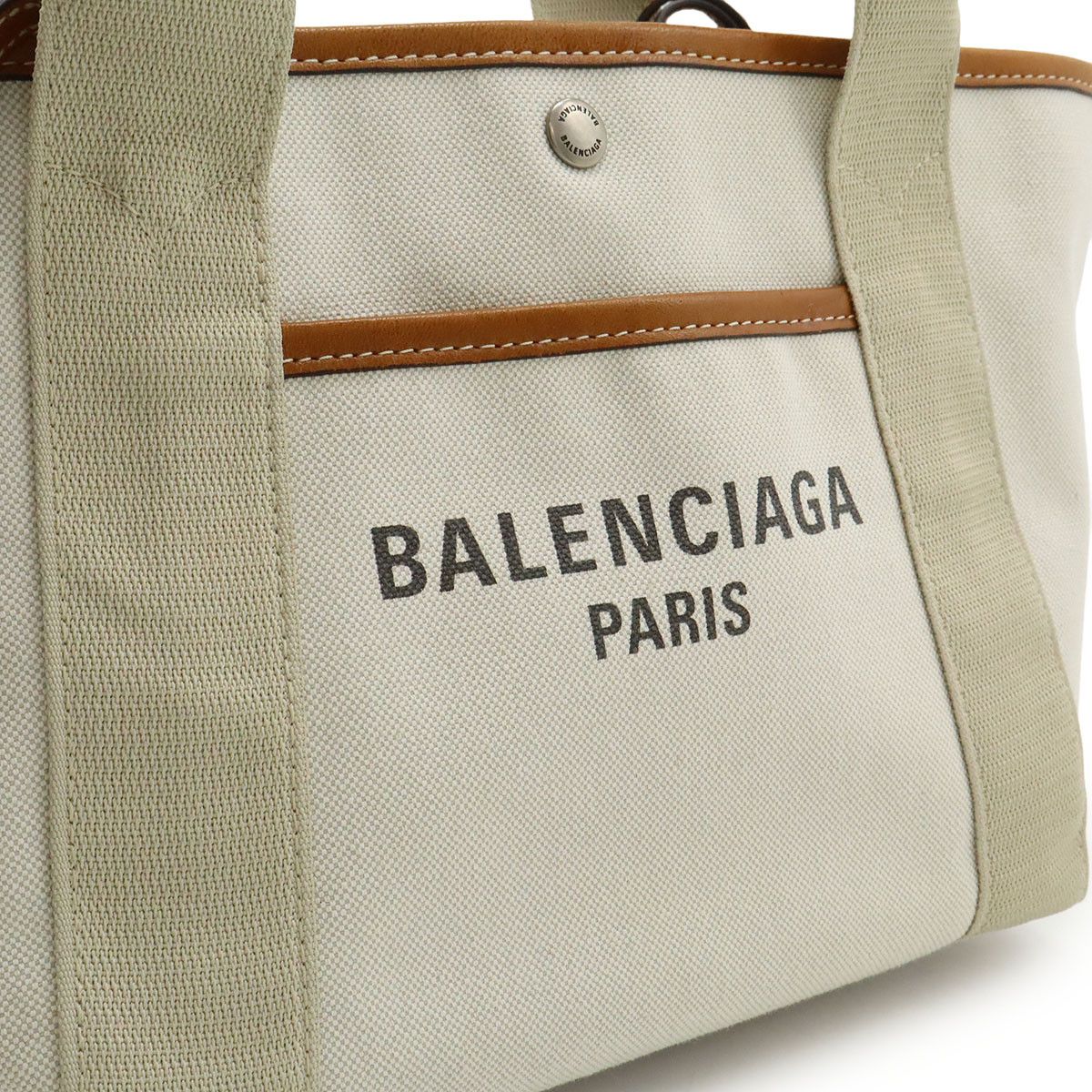 Balenciaga Balenciaga Balenciaga Biarritz Canvas 2way Bag Textile Shoulder Bag DUTY FREE for USA Size ONE SIZE - 8 Thumbnail