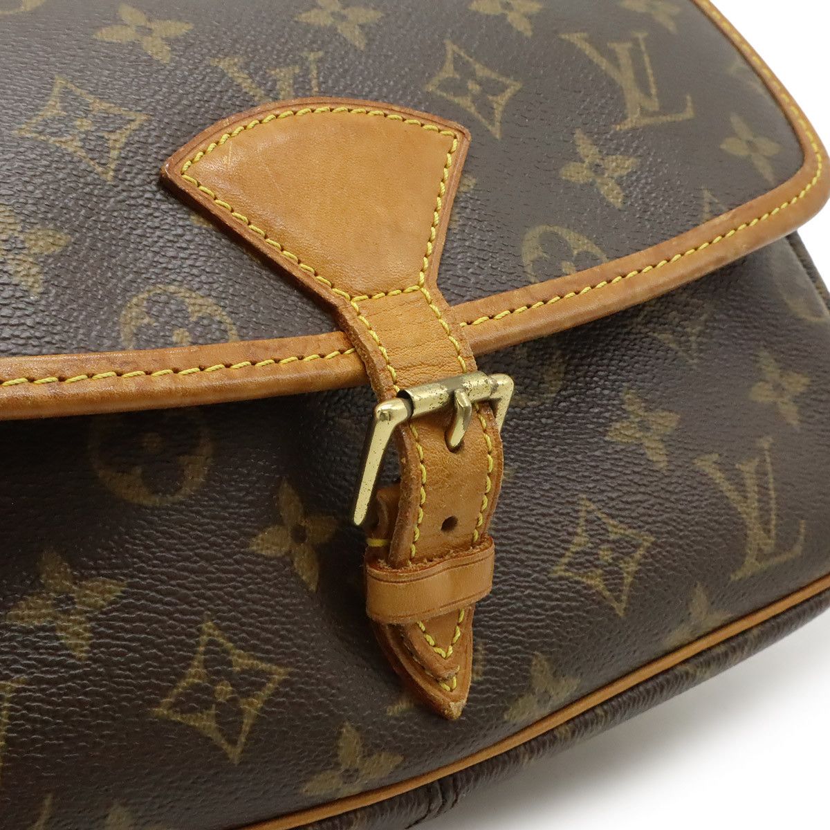 Louis Vuitton Louis Vuitton Louis Vuitton Sologne Monogram Shoulder Bag Textile Crossbody Bag M42250 DUTY FREE for USA Size ONE SIZE - 5 Thumbnail