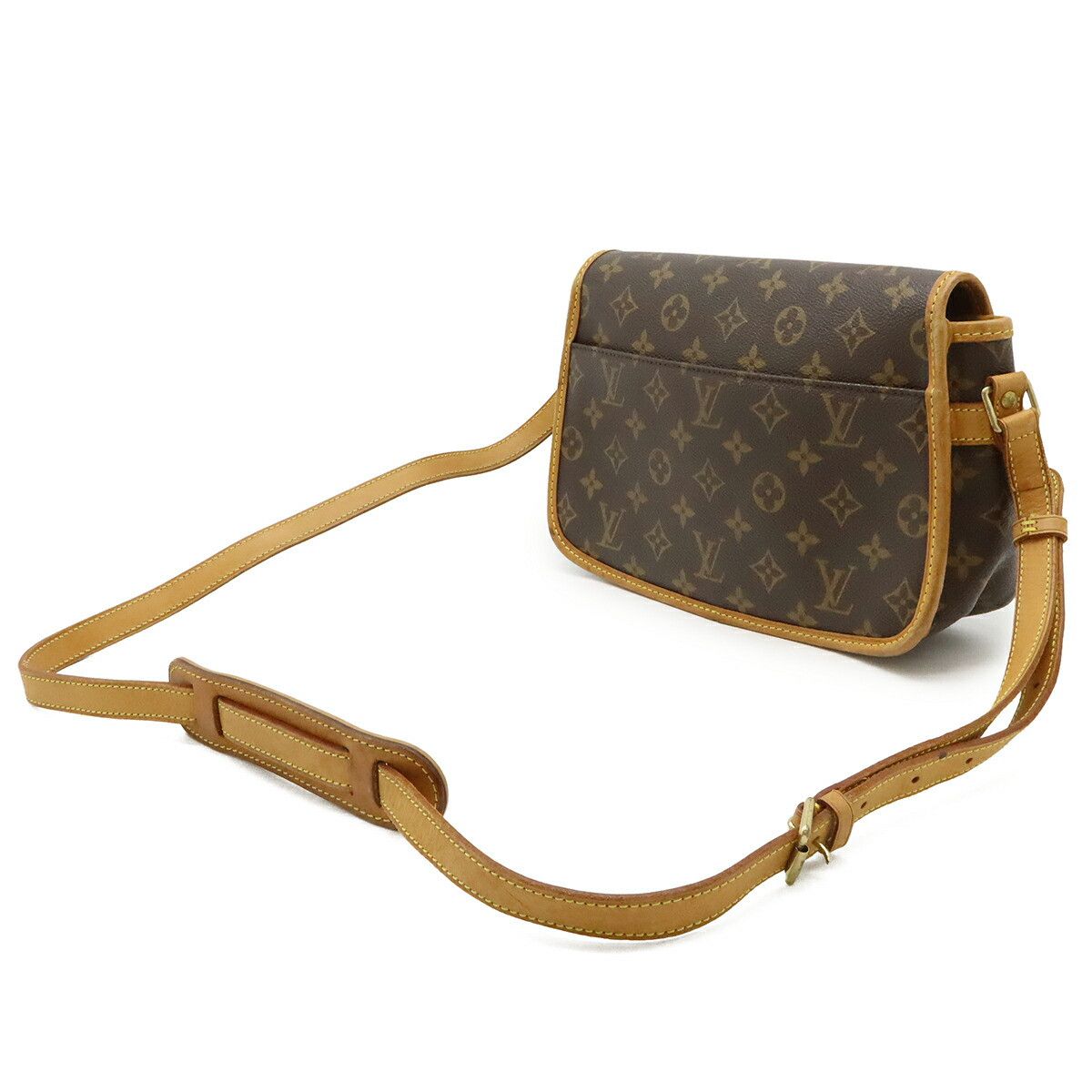 Louis Vuitton Louis Vuitton Louis Vuitton Sologne Monogram Shoulder Bag Textile Crossbody Bag M42250 DUTY FREE for USA Size ONE SIZE - 2 Thumbnail