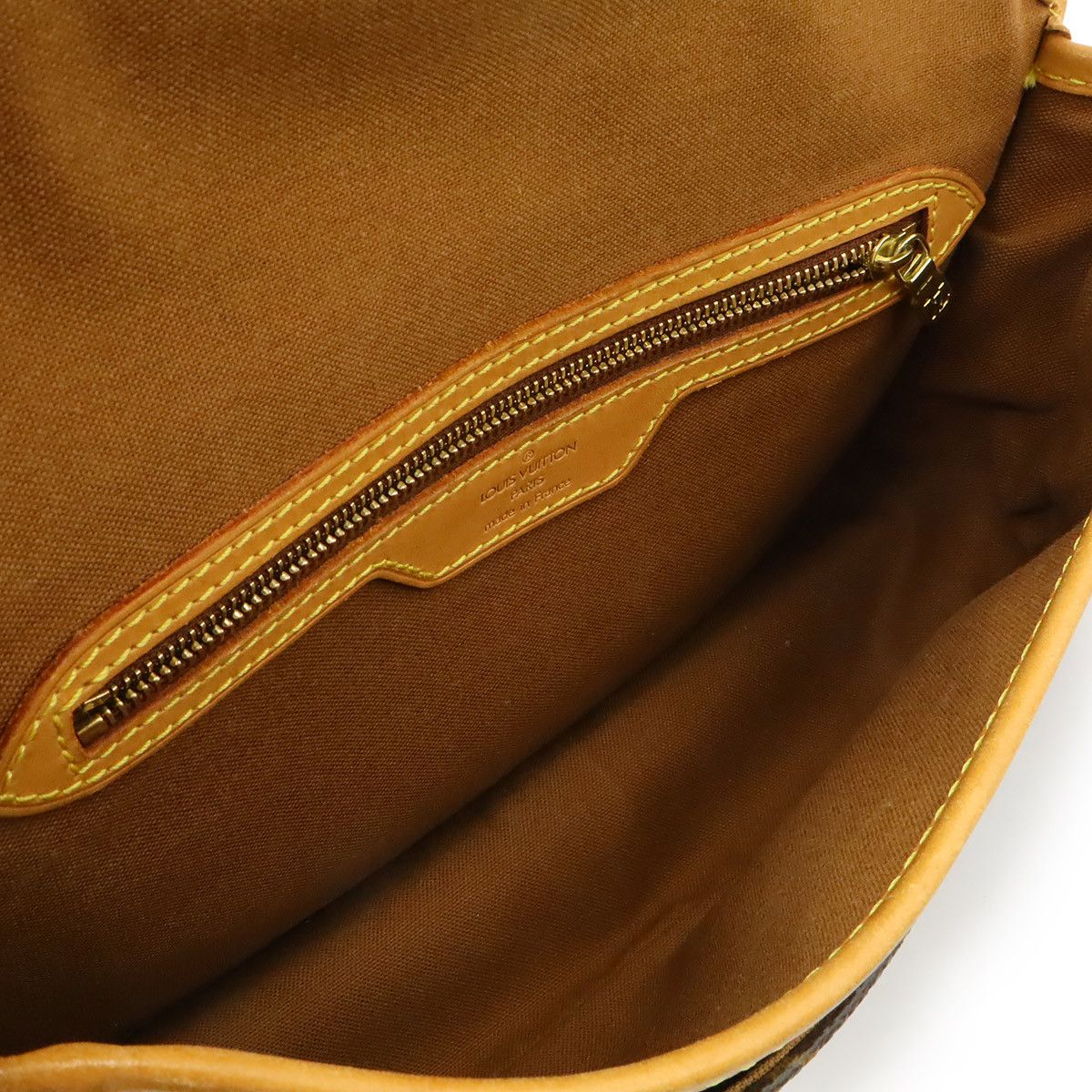 Louis Vuitton Louis Vuitton Louis Vuitton Sologne Monogram Shoulder Bag Textile Crossbody Bag M42250 DUTY FREE for USA Size ONE SIZE - 6 Thumbnail