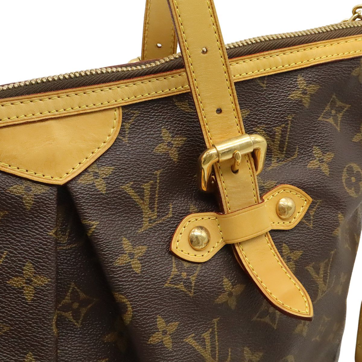 Louis Vuitton Louis Vuitton Louis Vuitton Palermo GM Monogram 2way bag Textile Shoulder Bag M40146 DUTY FREE for USA Size ONE SIZE - 9 Thumbnail