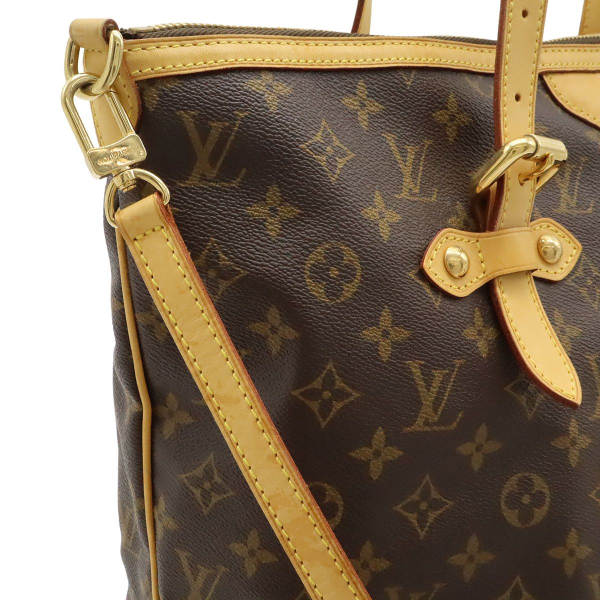 Louis Vuitton Louis Vuitton Louis Vuitton Palermo GM Monogram 2way bag Textile Shoulder Bag M40146 DUTY FREE for USA Size ONE SIZE - 7 Thumbnail