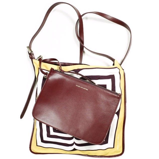 Dries Van Noten Dries Van Noten Dries Van Noten BW241-SCARF218-736 Cupro Leather Shoulder Bag Textile Shoulder Bag BW241-SCARF218-736 DUTY FREE for USA Size ONE SIZE - 2 Thumbnail