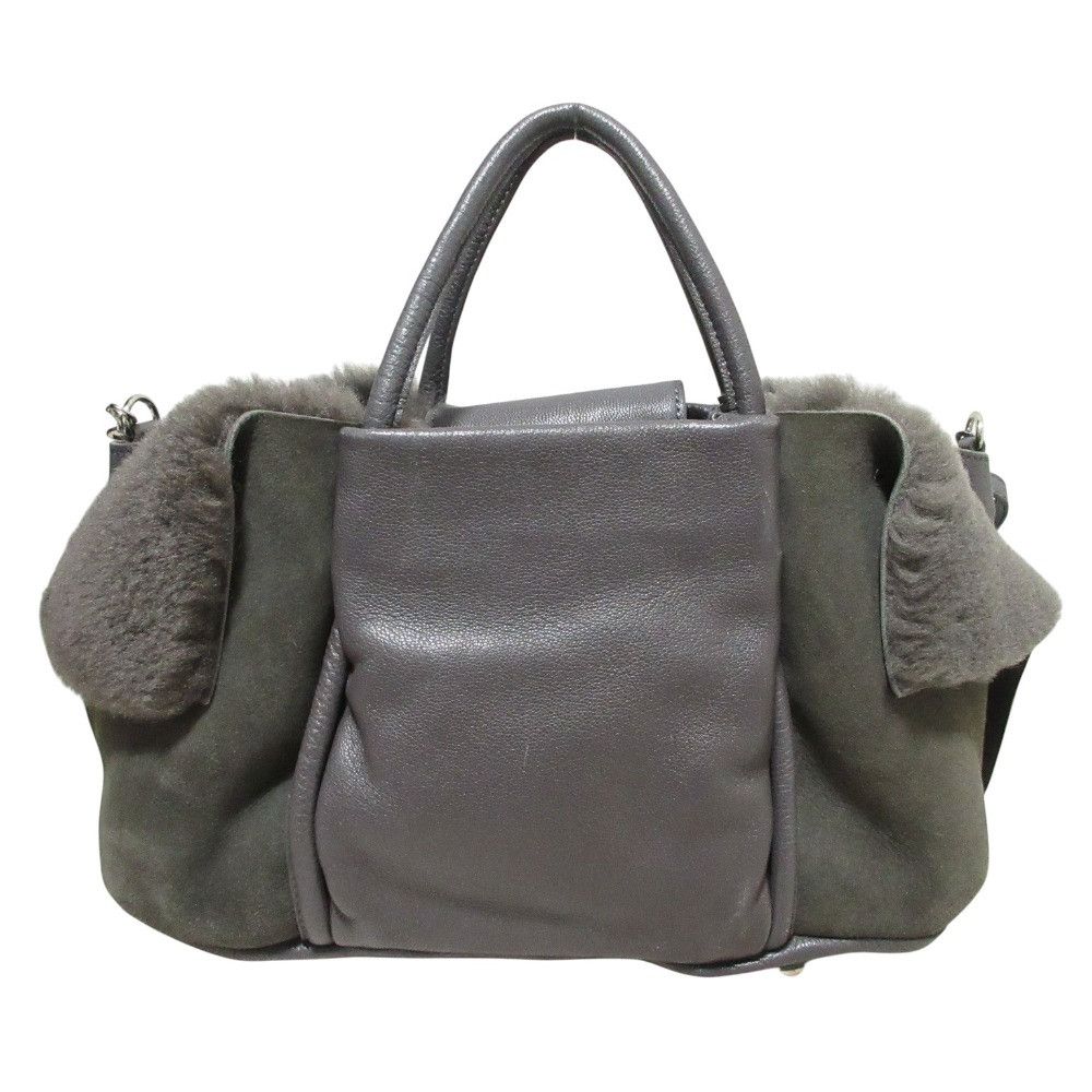 Other Other Potior Shearling 2way Handbag Fur Shoulder Bag DUTY FREE for USA Size ONE SIZE - 2 Thumbnail