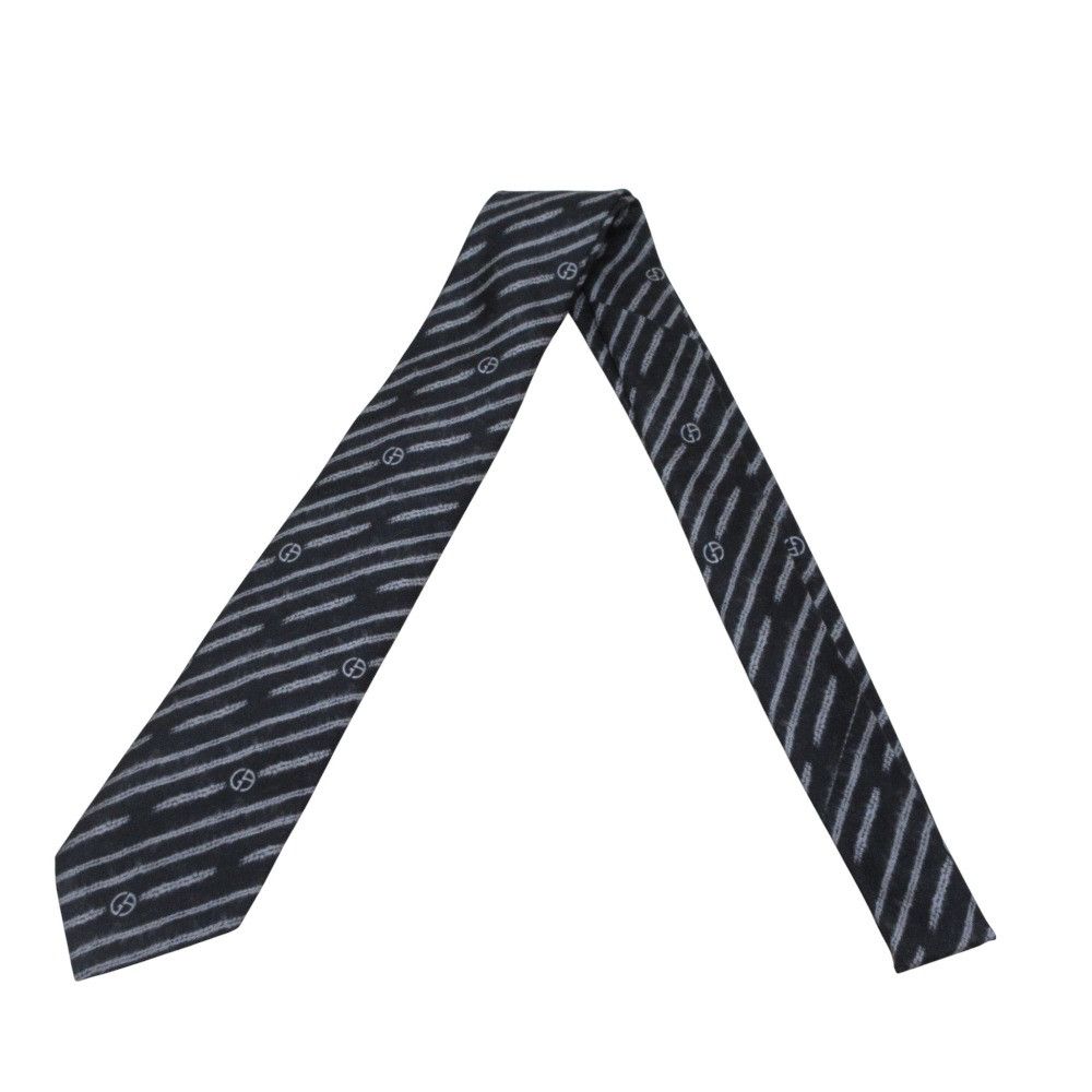 Giorgio Armani Giorgio Armani Giorgio Armani Silk Tie Textile Necktie DUTY FREE for USA Size ONE SIZE - 2 Thumbnail