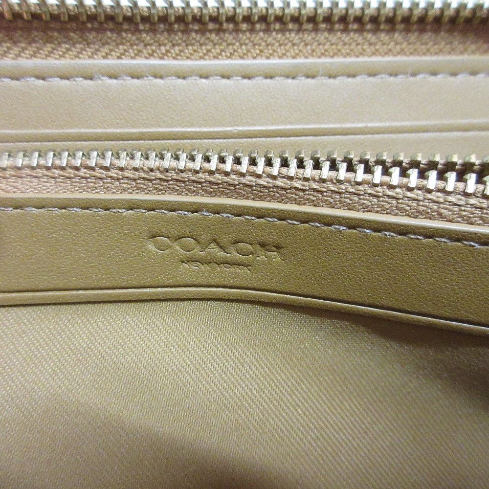 Coach Coach COACH Accordion Zip Wallet Leather Long Wallet Leather Long Wallet C5032 DUTY FREE for USA Size ONE SIZE - 14 Thumbnail