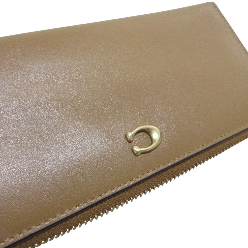 Coach Coach COACH Accordion Zip Wallet Leather Long Wallet Leather Long Wallet C5032 DUTY FREE for USA Size ONE SIZE - 13 Thumbnail