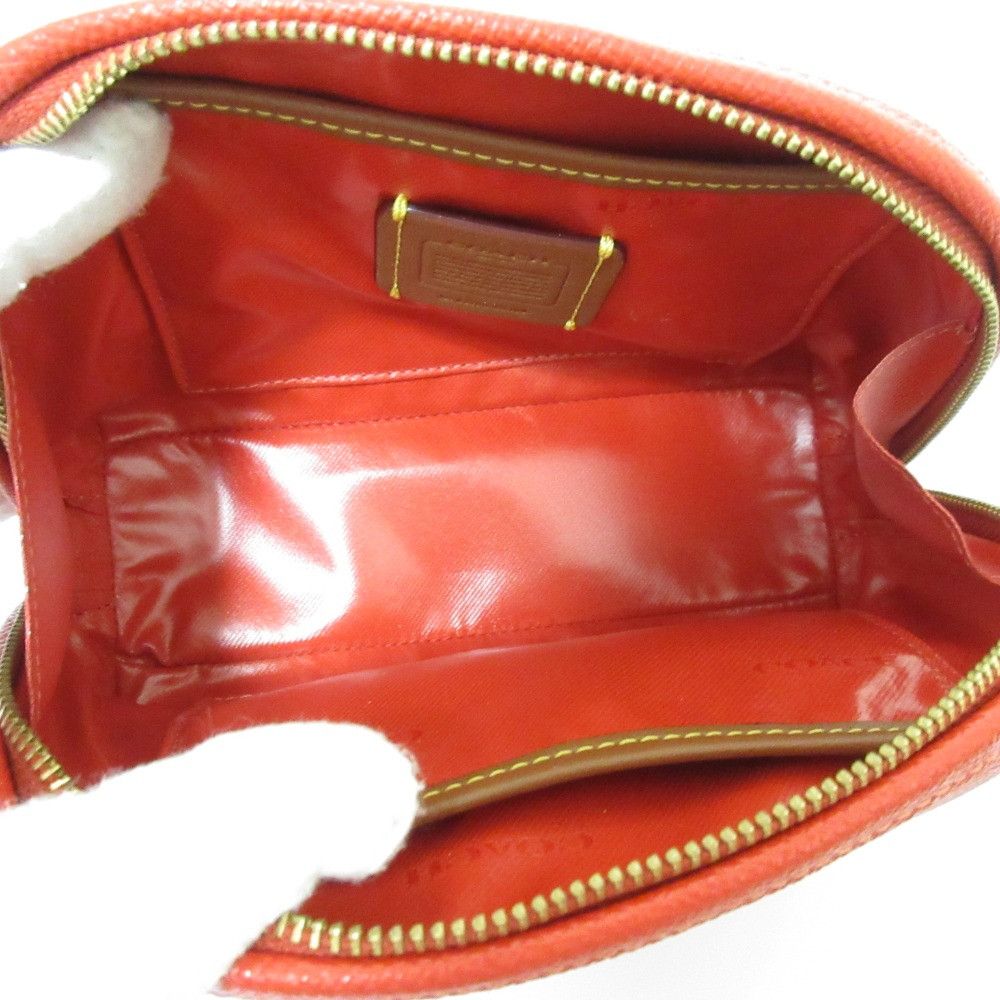 Coach Coach Coach JULIENNE Leather Cosmetic Case Leather Vanity Bag C3489 DUTY FREE for USA Size ONE SIZE - 9 Thumbnail