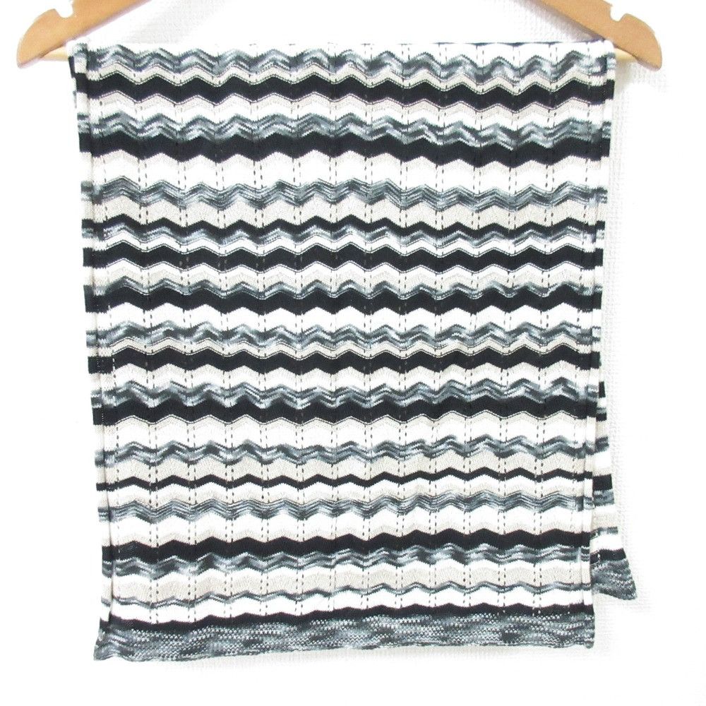 Missoni Missoni Missoni Chevron Knit Scarf Textile Scarf DUTY FREE for USA Size ONE SIZE - 2 Thumbnail