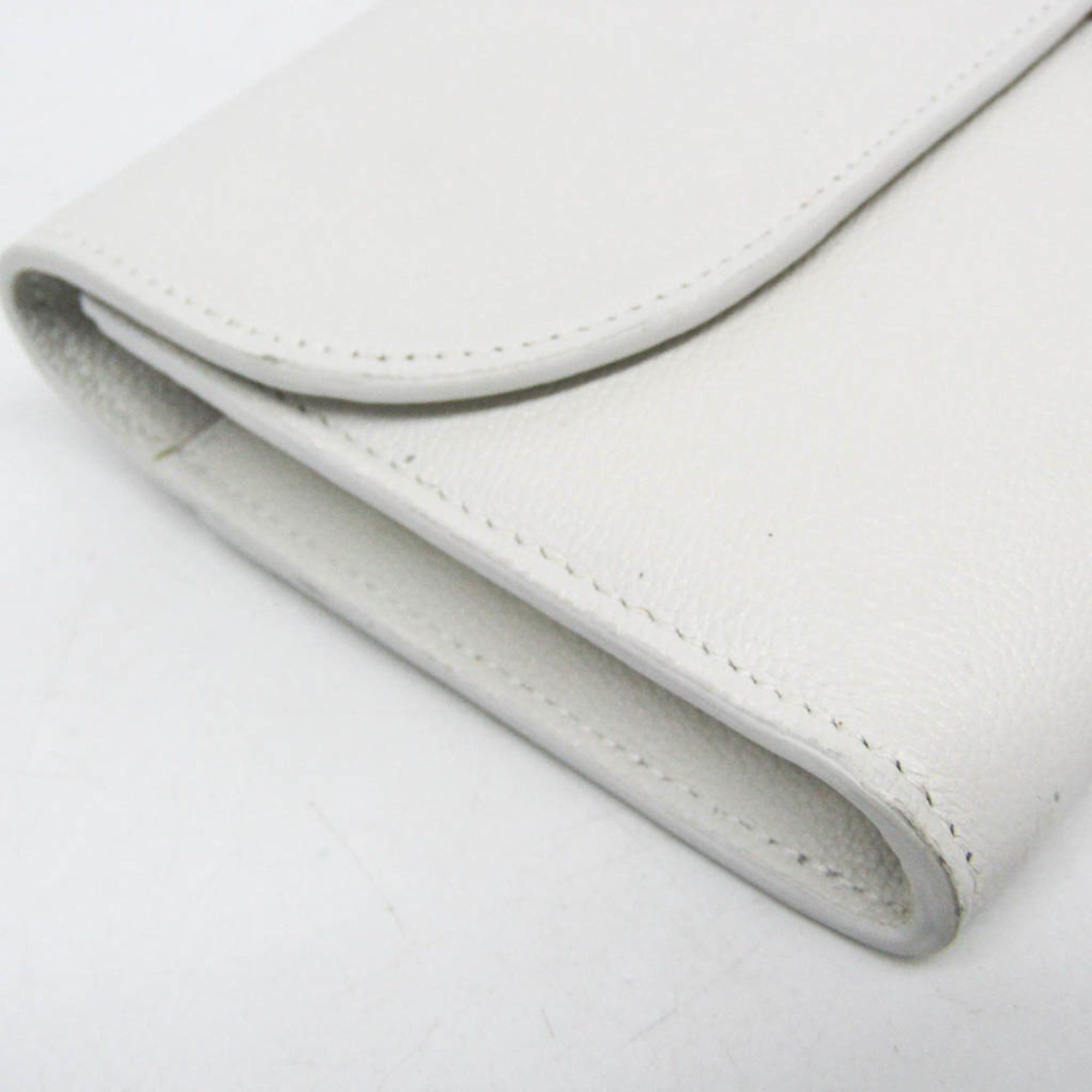 Tiffany & Co. Tiffany Flap Continental Wallet Women's Leather Long Wallet (bi-fold) White Size ONE SIZE - 7 Thumbnail