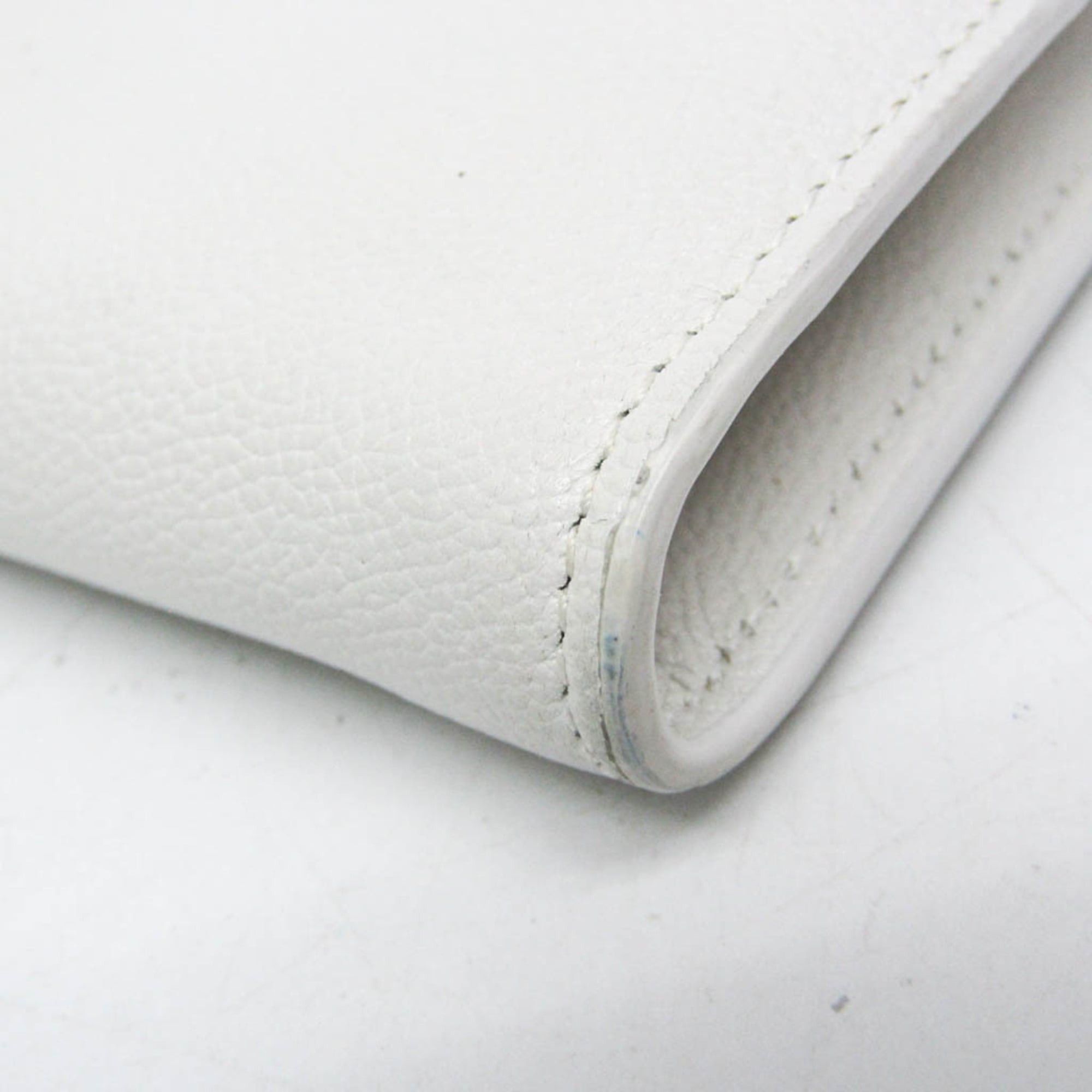 Tiffany & Co. Tiffany Flap Continental Wallet Women's Leather Long Wallet (bi-fold) White Size ONE SIZE - 6 Thumbnail