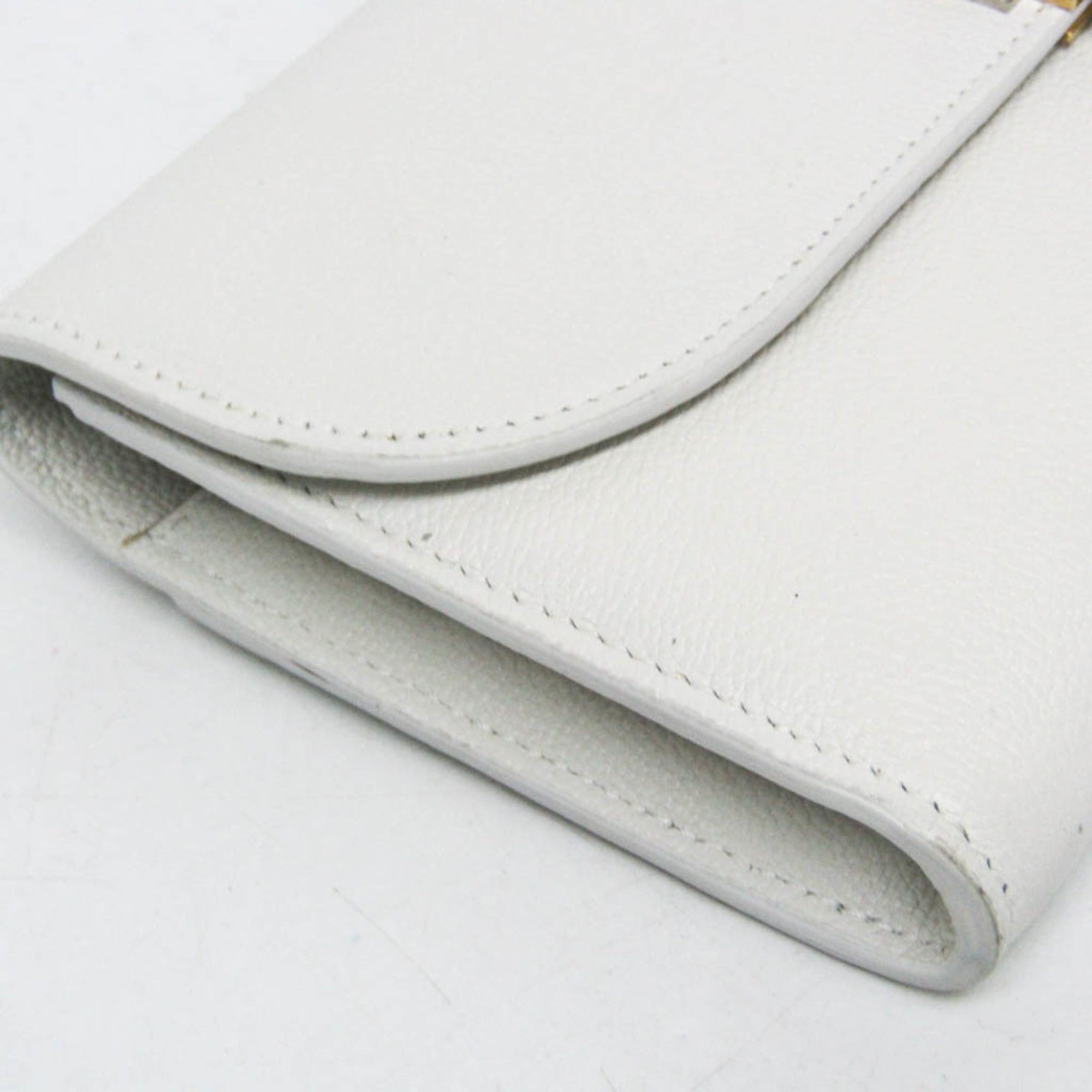 Tiffany & Co. Tiffany Flap Continental Wallet Women's Leather Long Wallet (bi-fold) White Size ONE SIZE - 9 Thumbnail