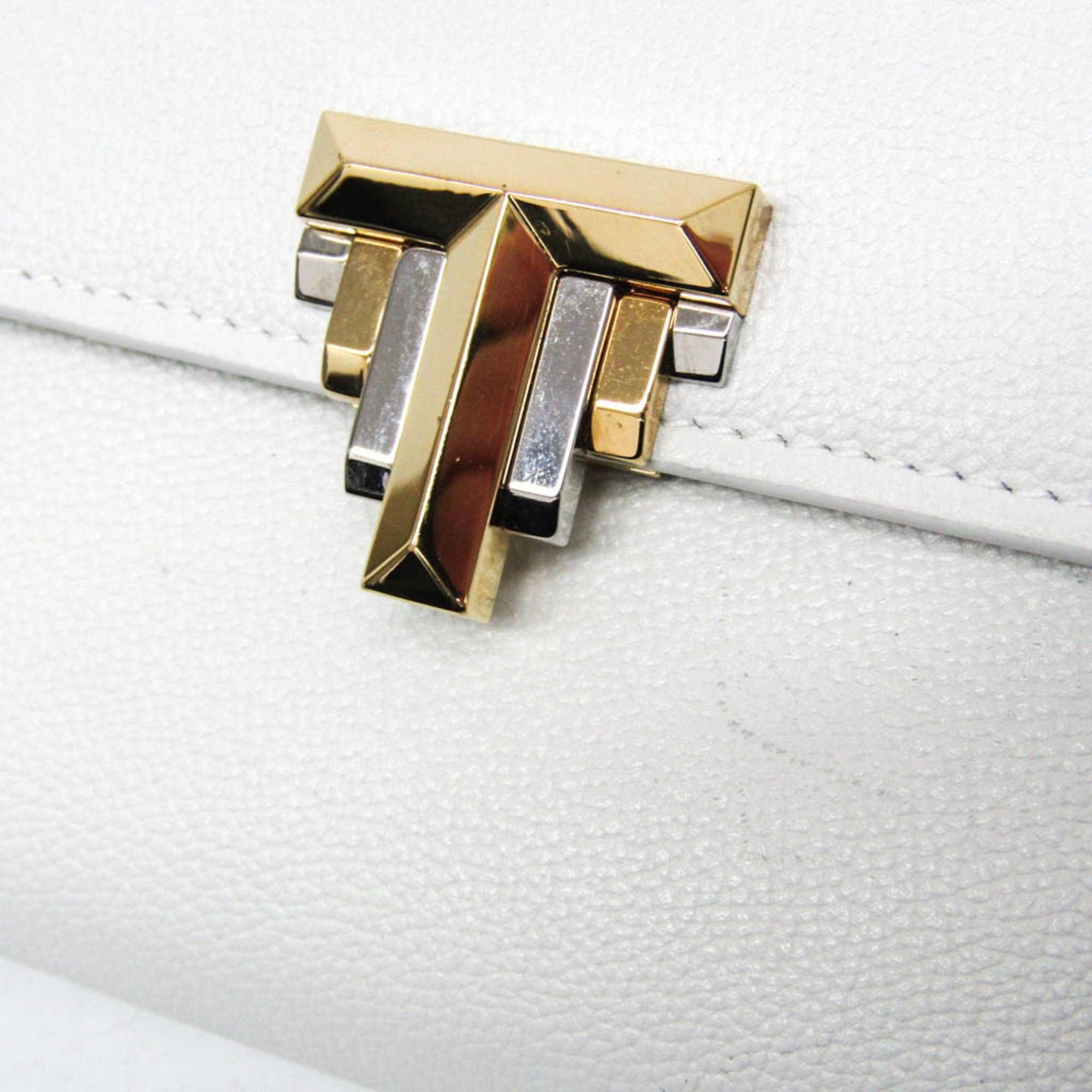 Tiffany & Co. Tiffany Flap Continental Wallet Women's Leather Long Wallet (bi-fold) White Size ONE SIZE - 10 Thumbnail
