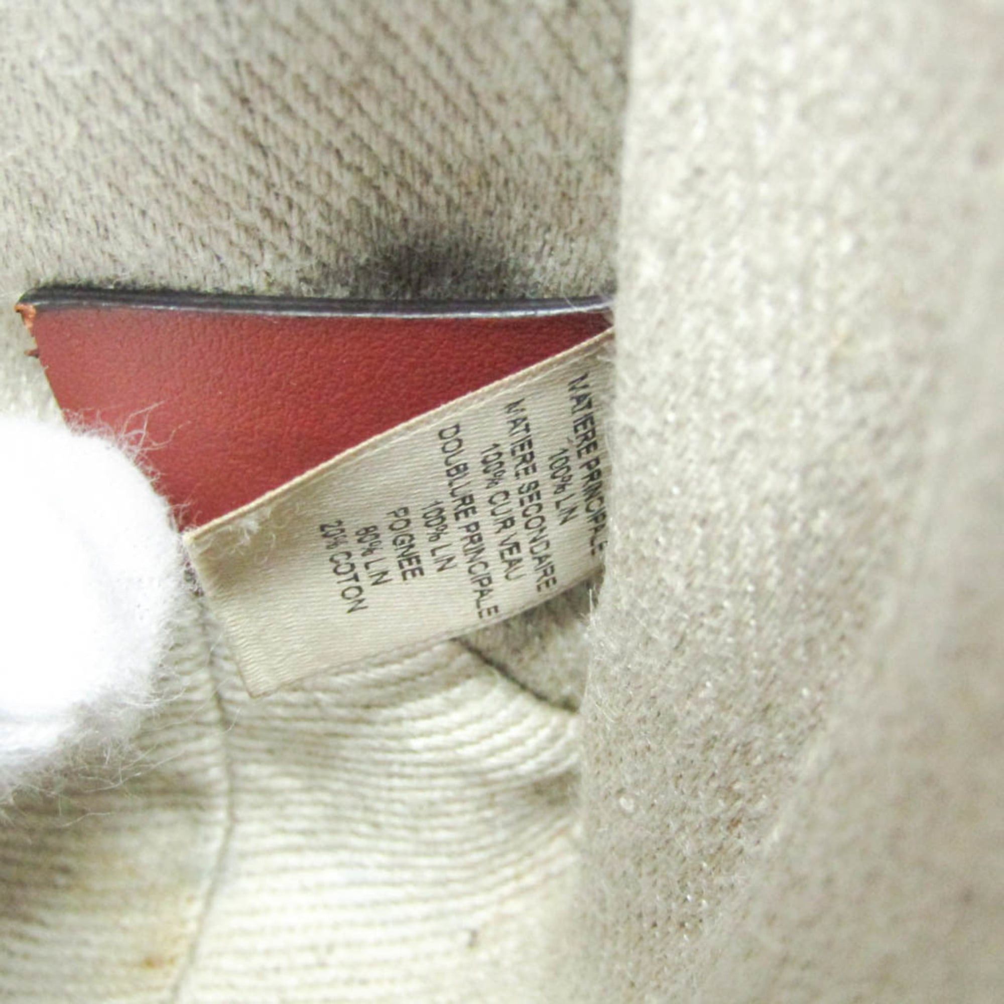 Chloe Chloé Woody Mini CHC22AP237I266J5 Women's Canvas,Leather Shoulder Bag Light Beige Size ONE SIZE - 14 Thumbnail