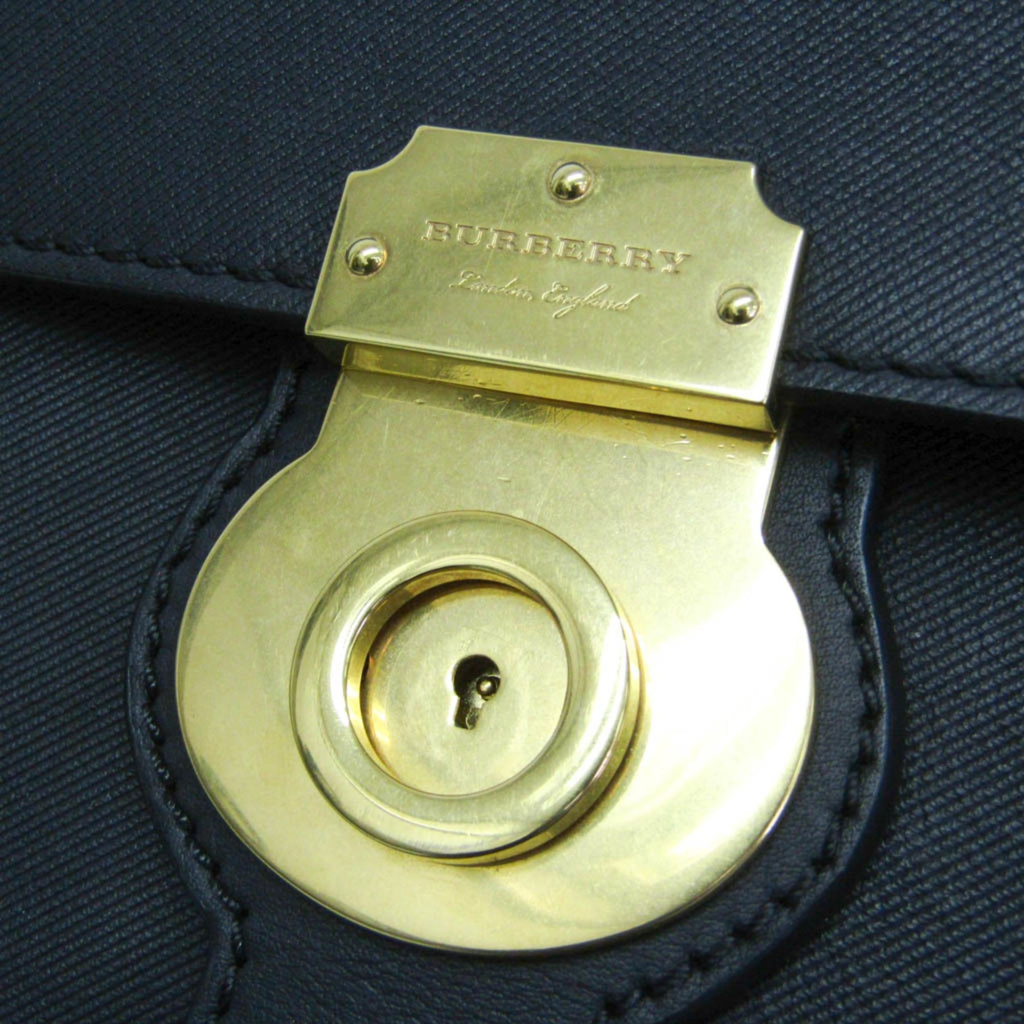 Burberry Burberry 4054220 Women's Leather Handbag,Shoulder Bag Black Size ONE SIZE - 12 Thumbnail