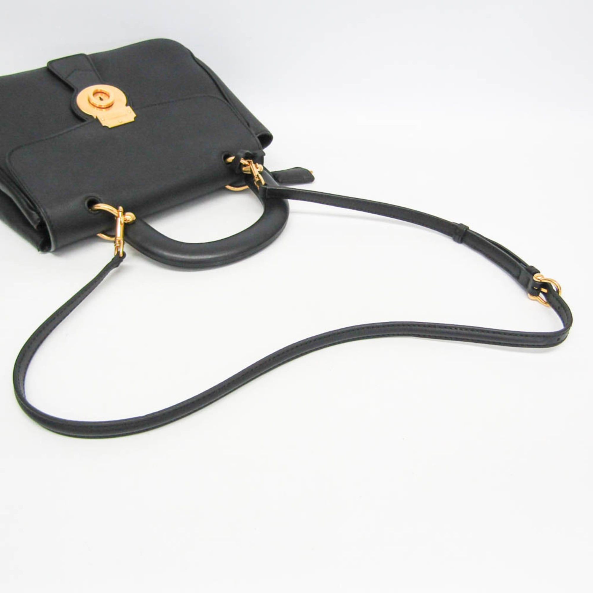Burberry Burberry 4054220 Women's Leather Handbag,Shoulder Bag Black Size ONE SIZE - 10 Thumbnail