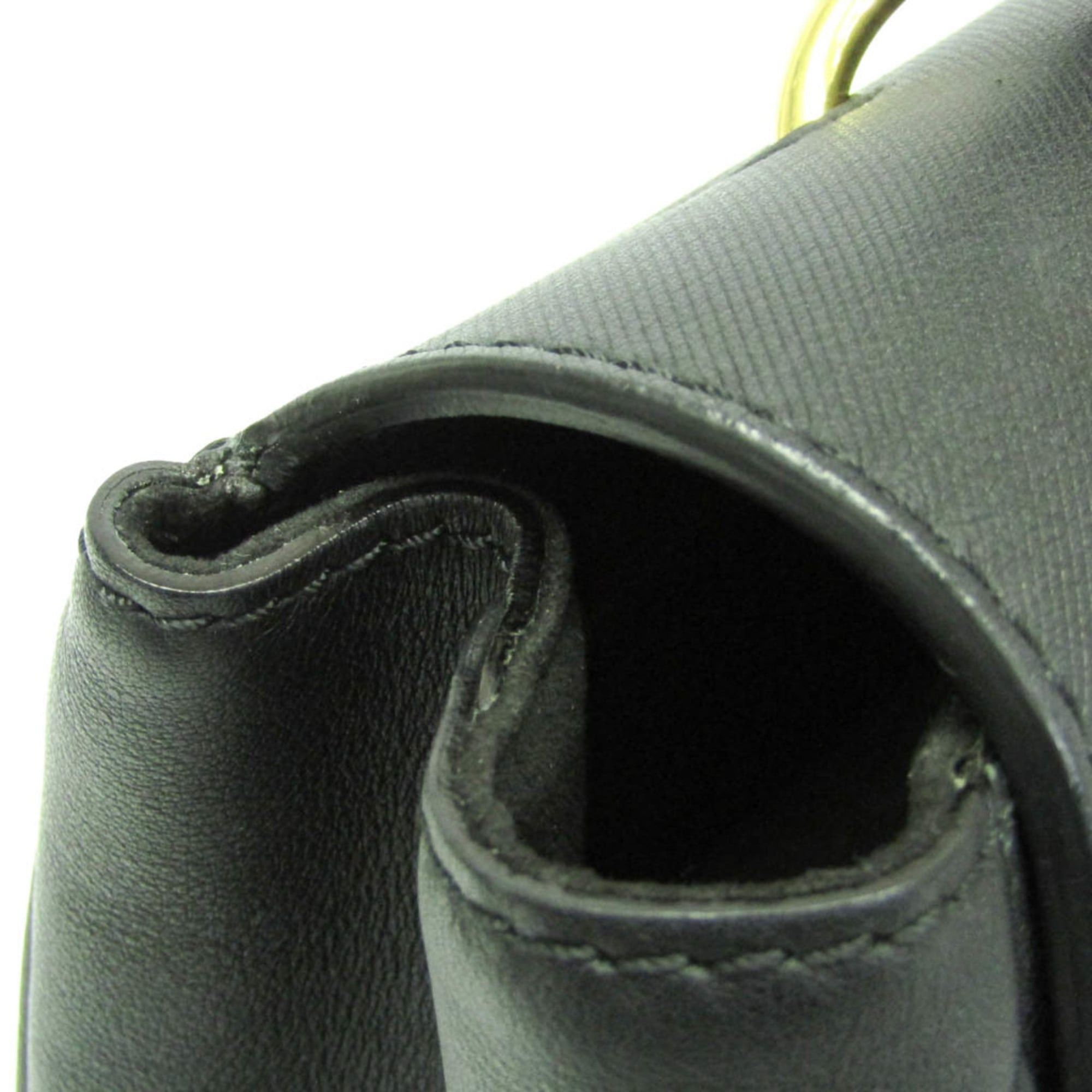 Burberry Burberry 4054220 Women's Leather Handbag,Shoulder Bag Black Size ONE SIZE - 8 Thumbnail