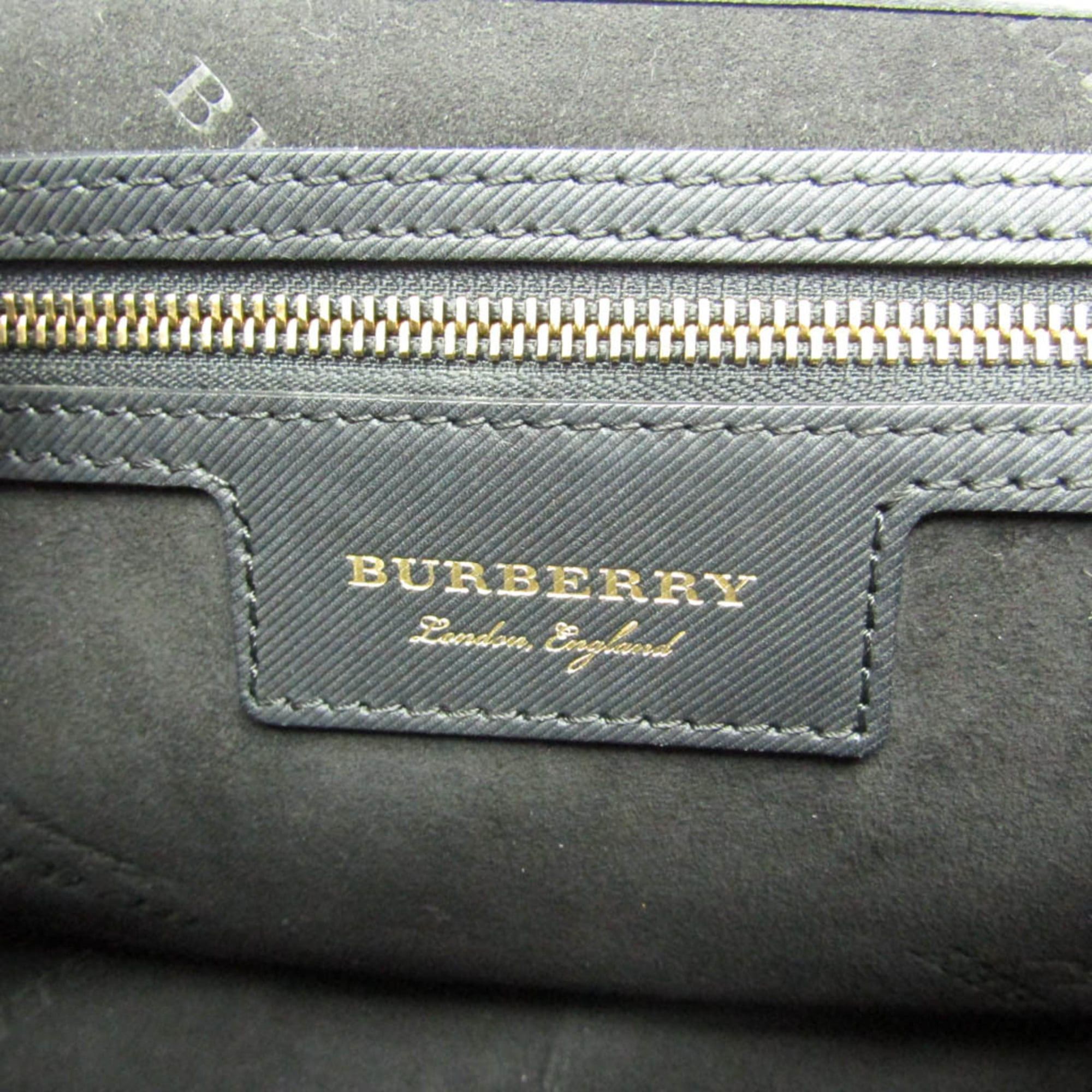 Burberry Burberry 4054220 Women's Leather Handbag,Shoulder Bag Black Size ONE SIZE - 15 Thumbnail