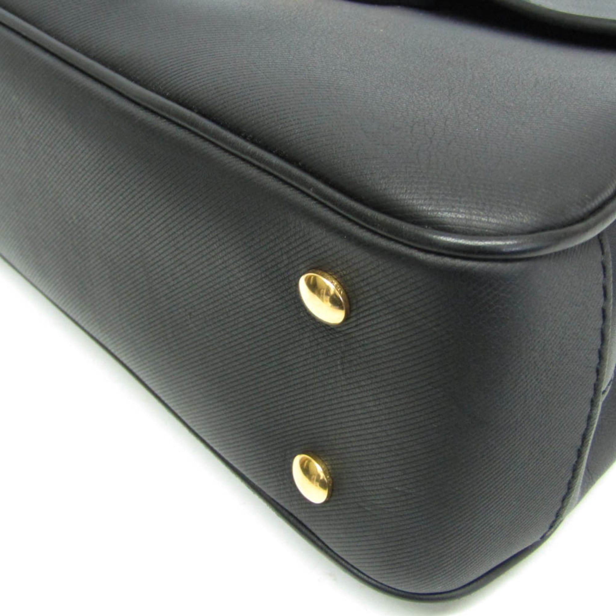 Burberry Burberry 4054220 Women's Leather Handbag,Shoulder Bag Black Size ONE SIZE - 5 Thumbnail