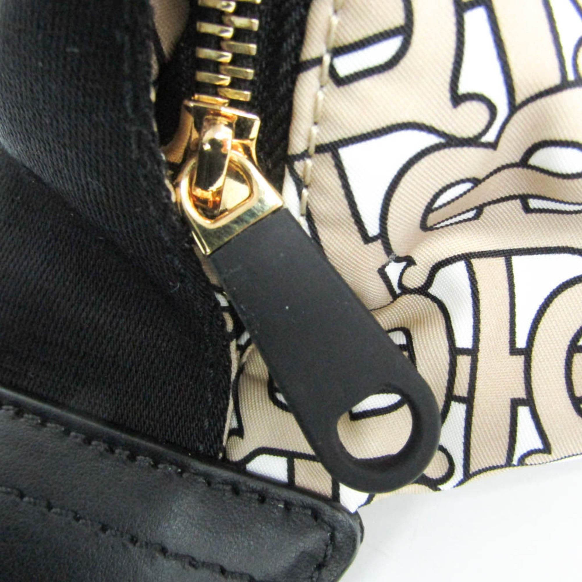 Burberry Burberry TB Monogram 8011616 Men,Women Nylon,Leather Fanny Pack,Sling Bag Beige,Black Size ONE SIZE - 10 Thumbnail