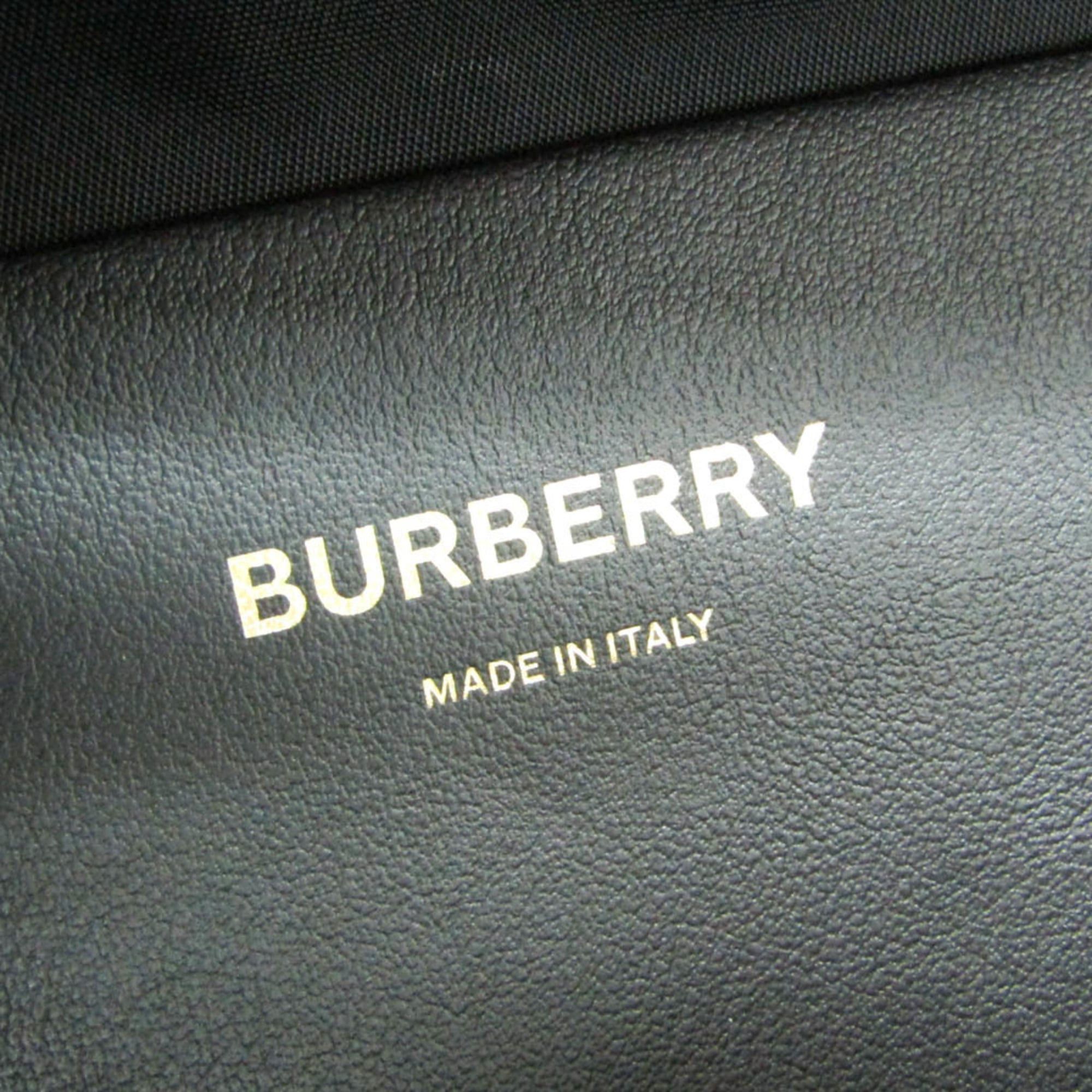 Burberry Burberry TB Monogram 8011616 Men,Women Nylon,Leather Fanny Pack,Sling Bag Beige,Black Size ONE SIZE - 12 Thumbnail