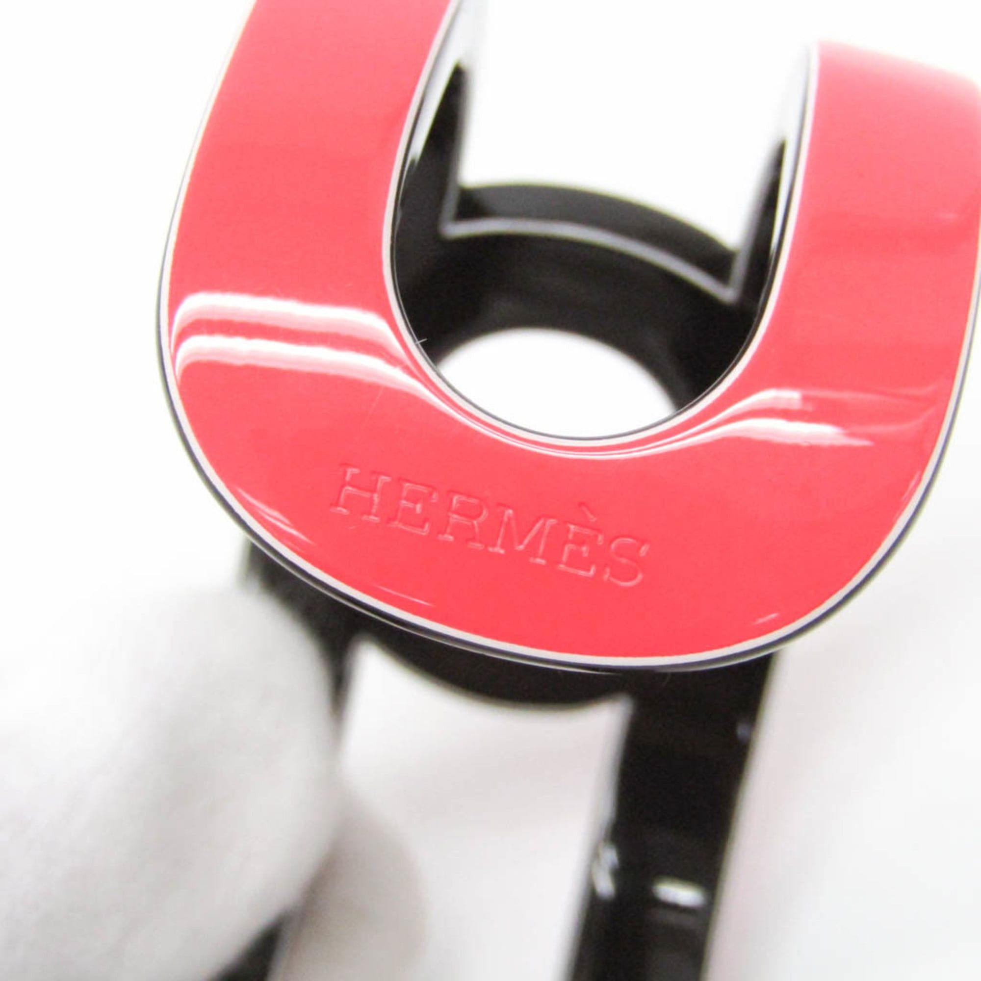 Hermes Hermes Variation Lacquer,Wood Bangle Brown,Pink Size ONE SIZE - 6 Thumbnail
