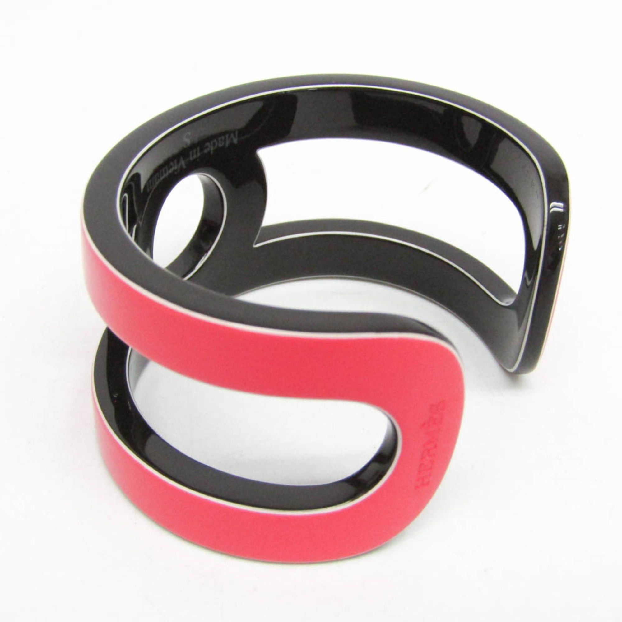 Hermes Hermes Variation Lacquer,Wood Bangle Brown,Pink Size ONE SIZE - 5 Thumbnail