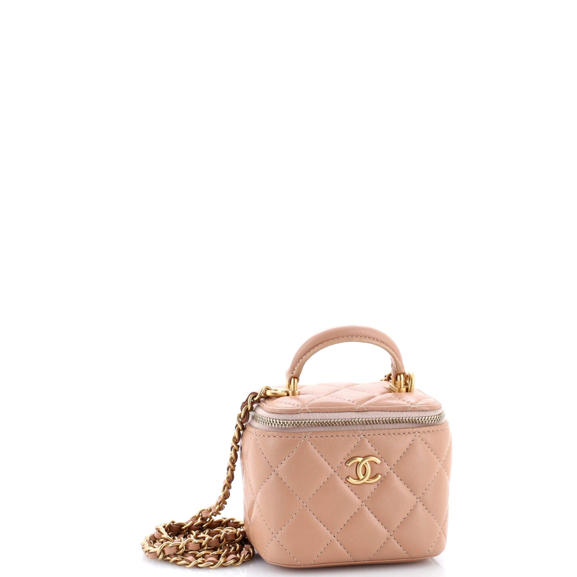 Chanel Classic Top Handle Vanity Case with Chain Size ONE SIZE - 3 Thumbnail