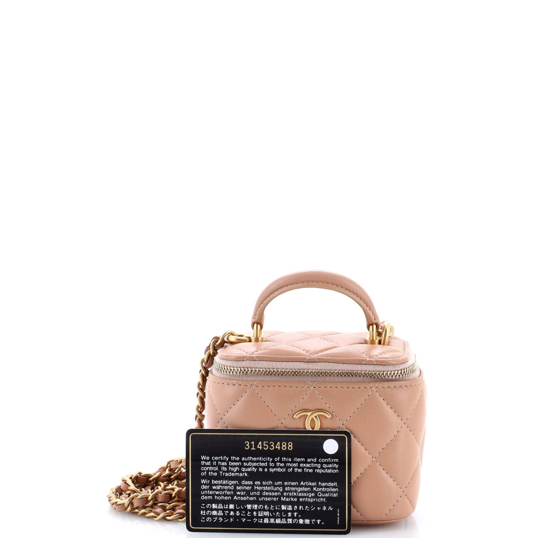 Chanel Classic Top Handle Vanity Case with Chain Size ONE SIZE - 2 Thumbnail