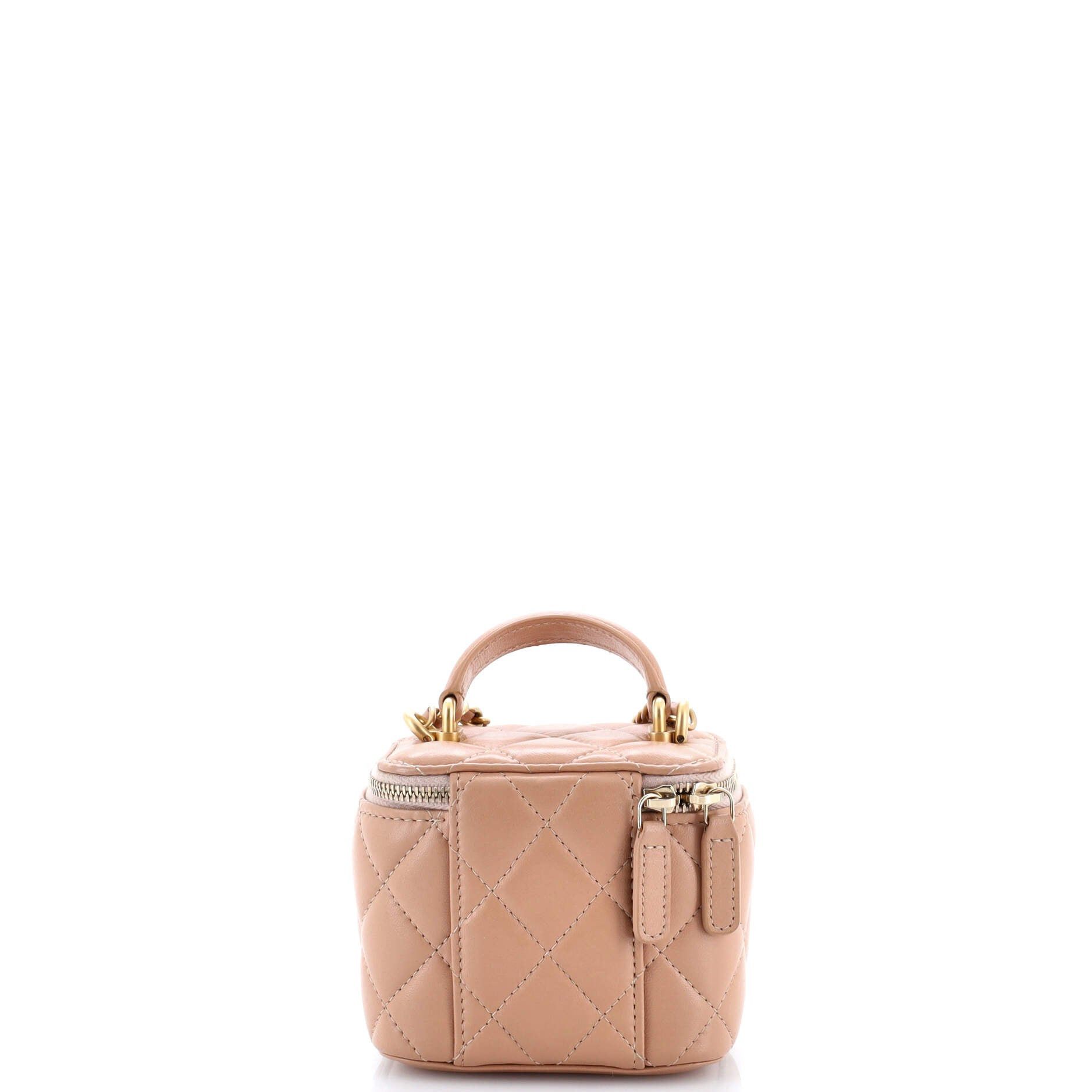 Chanel Classic Top Handle Vanity Case with Chain Size ONE SIZE - 4 Thumbnail